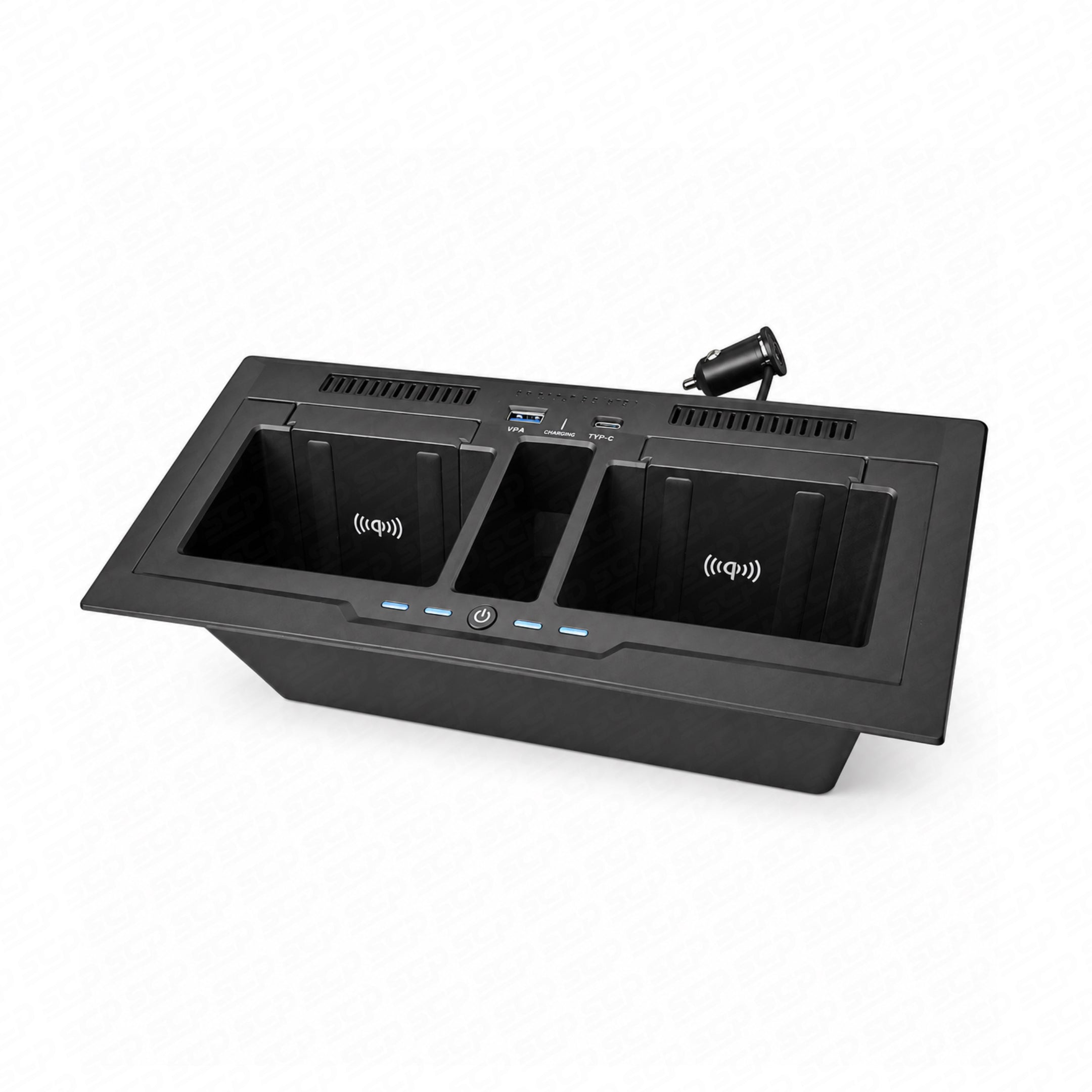 Land Rover Defender L663 Pre-Facelift Dual Wireless Charging Box SCP Automotive