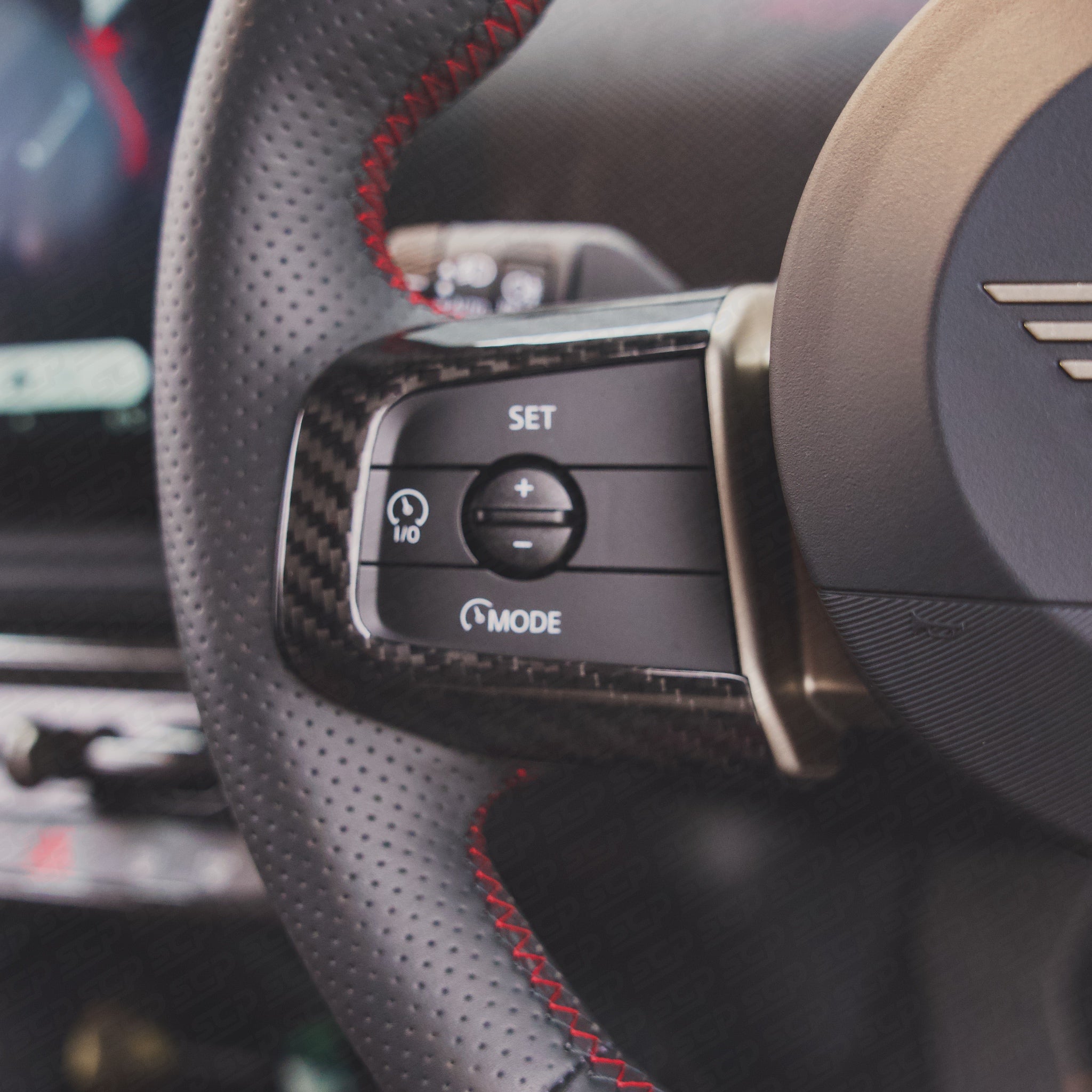 MINI Generation 4 Carbon Fibre Steering Wheel 2-Spoke Covers