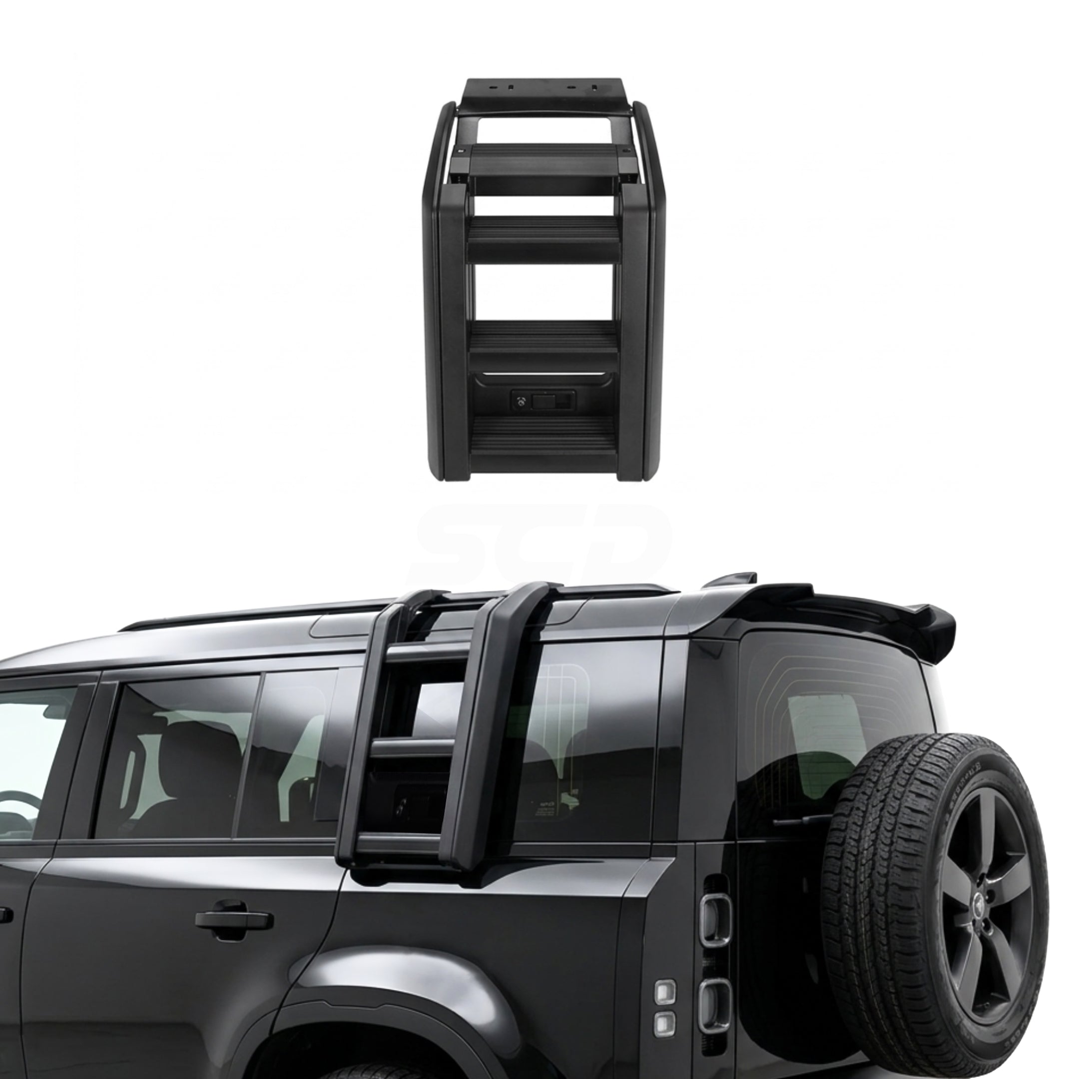 Land Rover Defender L663 Deployable Side Mounted Step Ladder