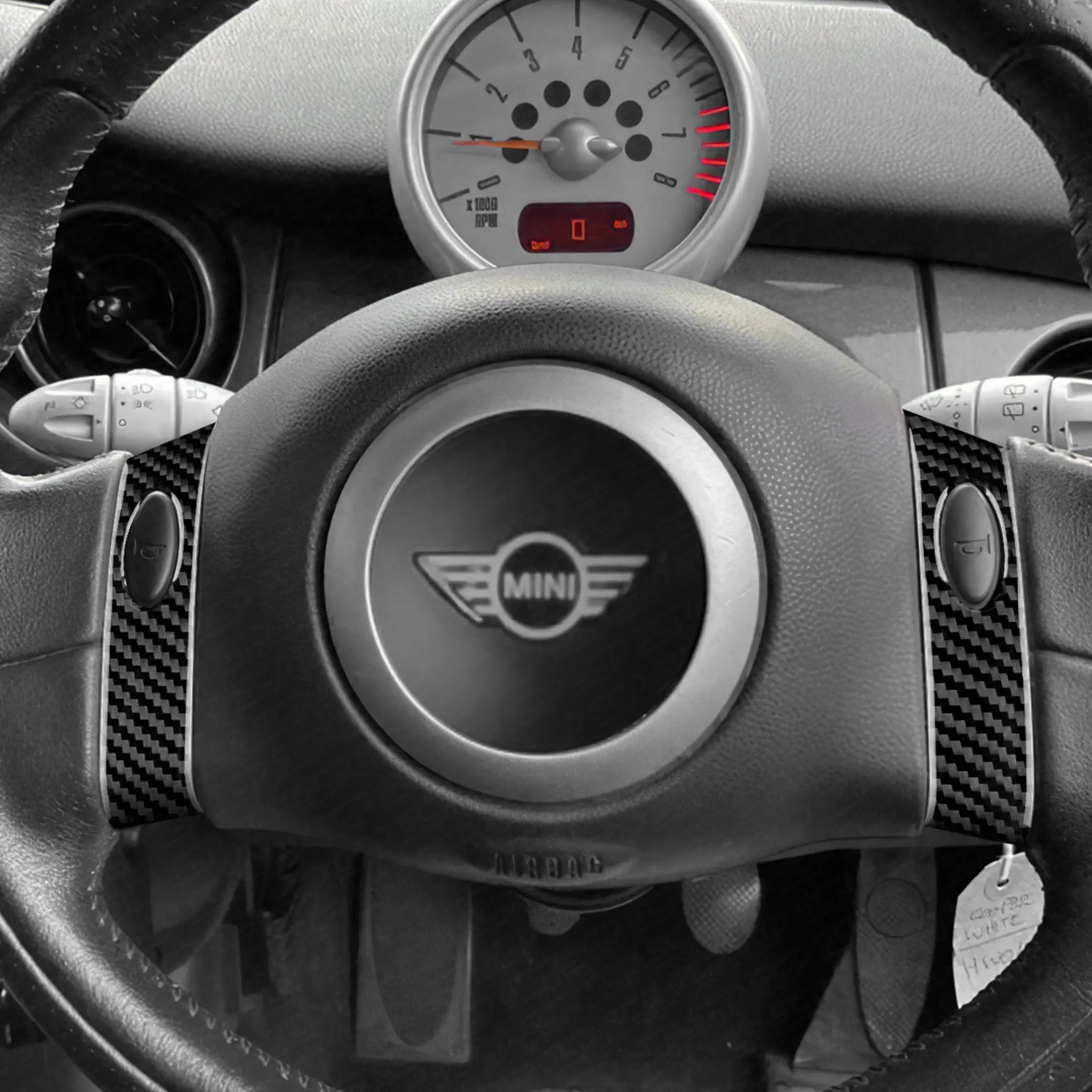 MINI R-Series Generation 1 Steering Wheel Trim Covers (2-Spoke)