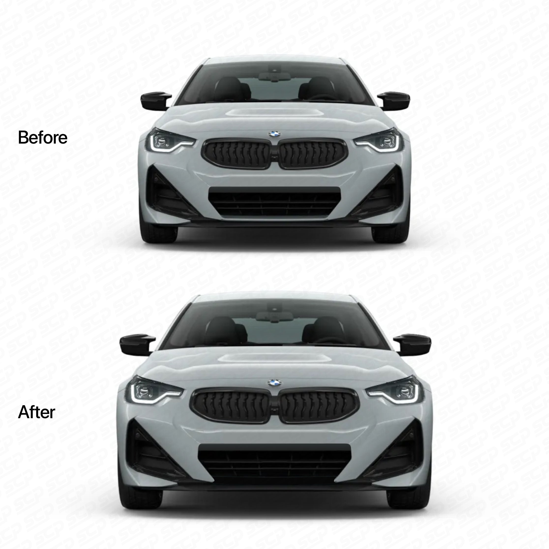 BMW 2-Series G42 M Sport Front Splitter Decal