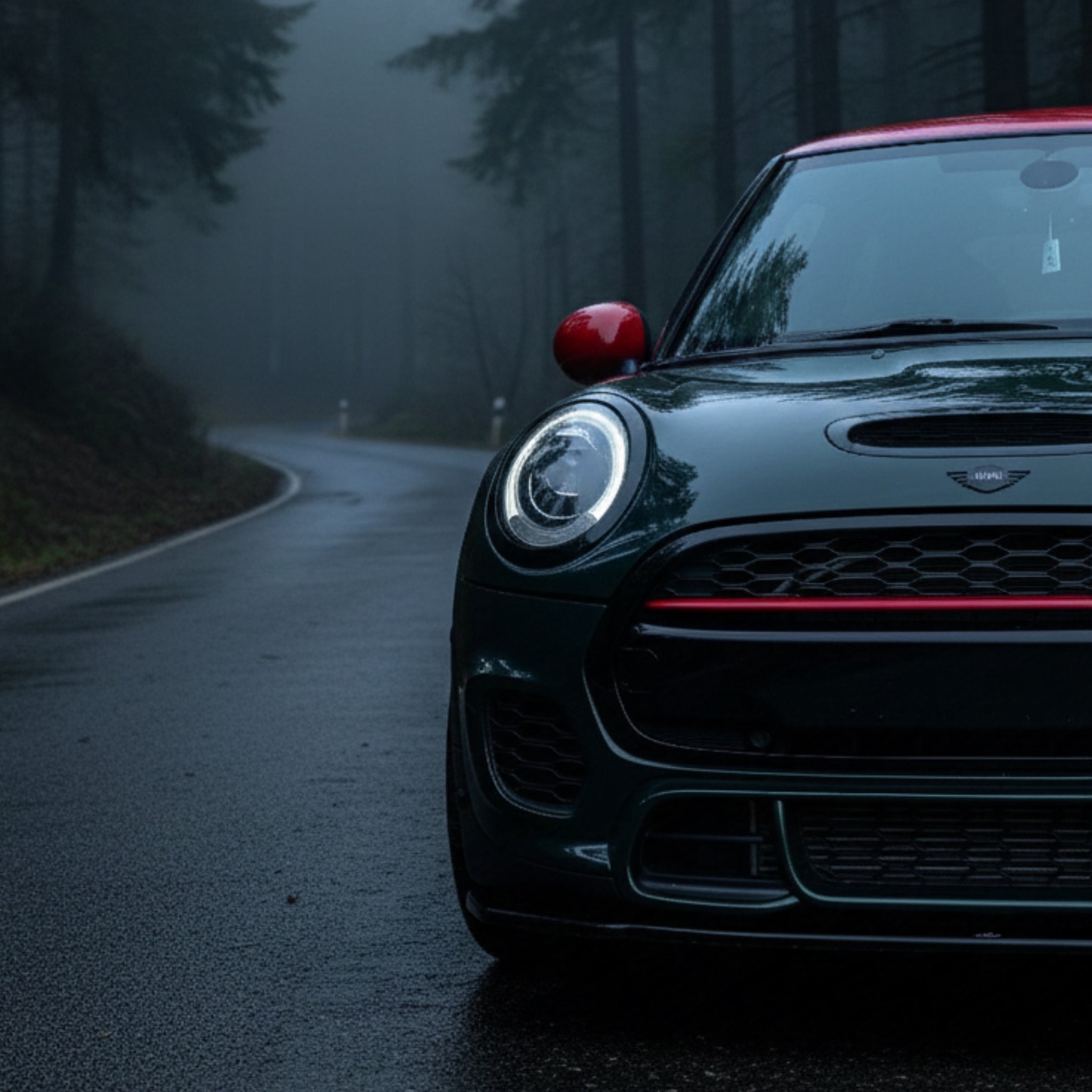 MINI JCW Front Splitter for F55 F56 F57 (TRC) Triple R Composites