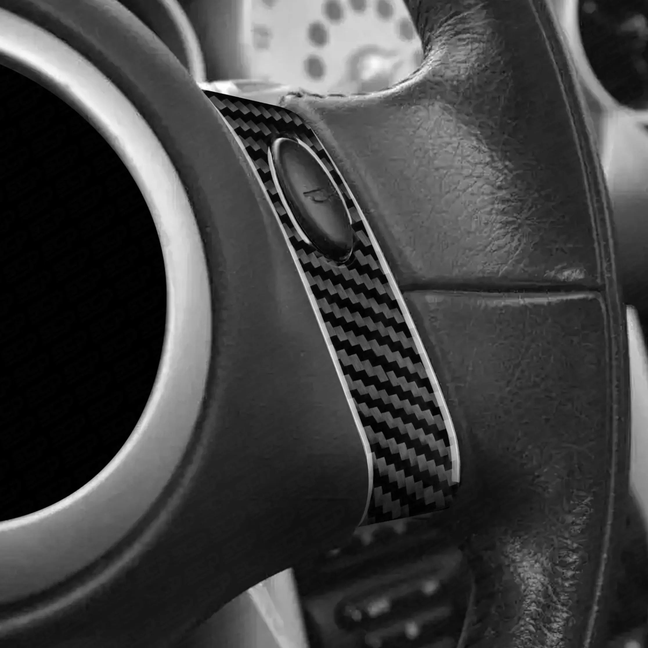 MINI R-Series Generation 1 Steering Wheel Trim Covers (2-Spoke)