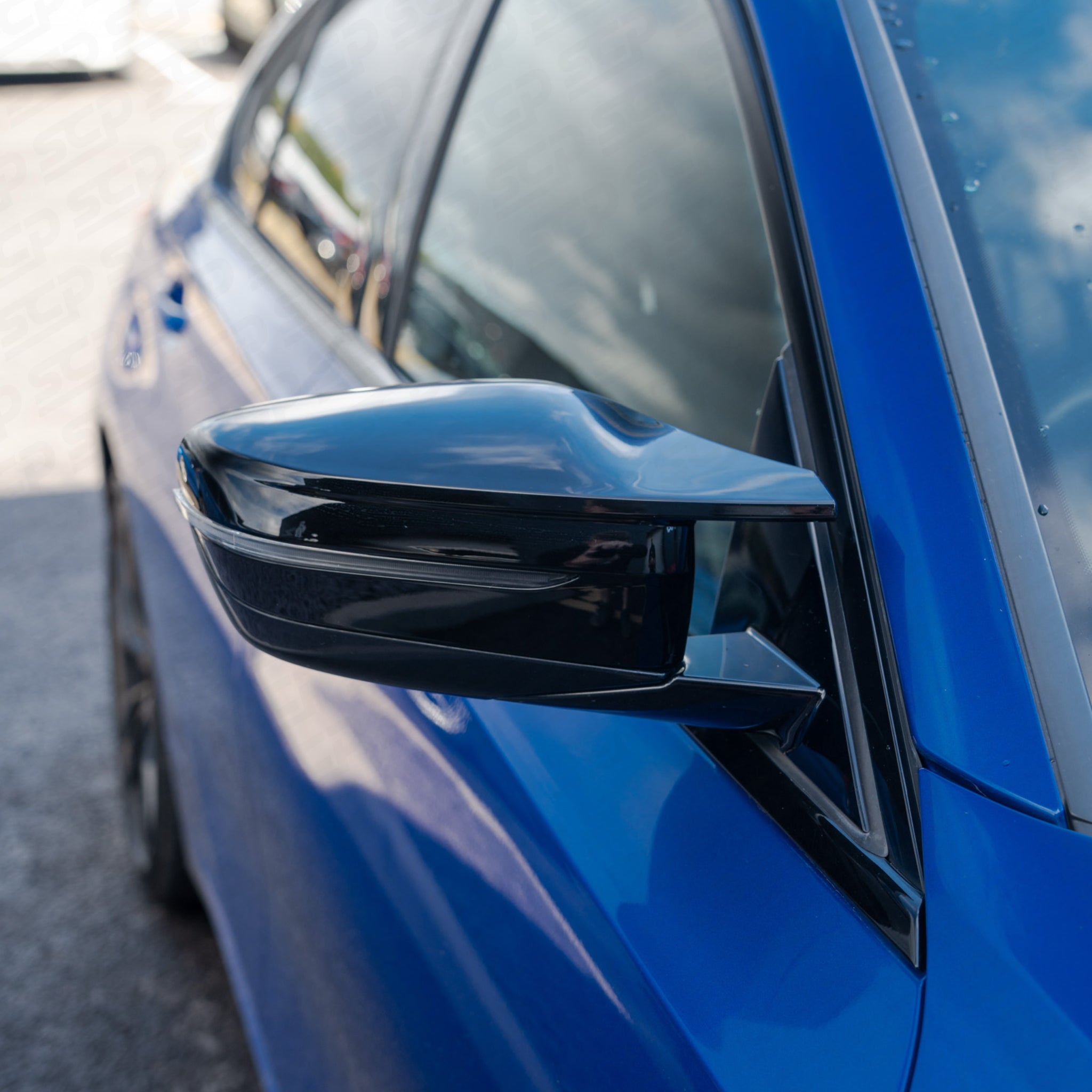 BMW G-Series Wing Mirror Replacement Cap Covers - Gloss Black SCP Automotive