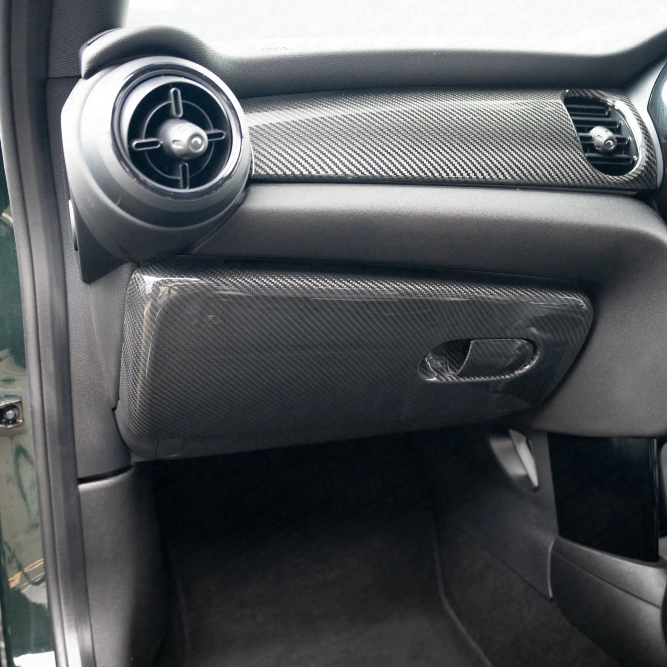 MINI F-Series Carbon Fibre Glove Compartment Cover