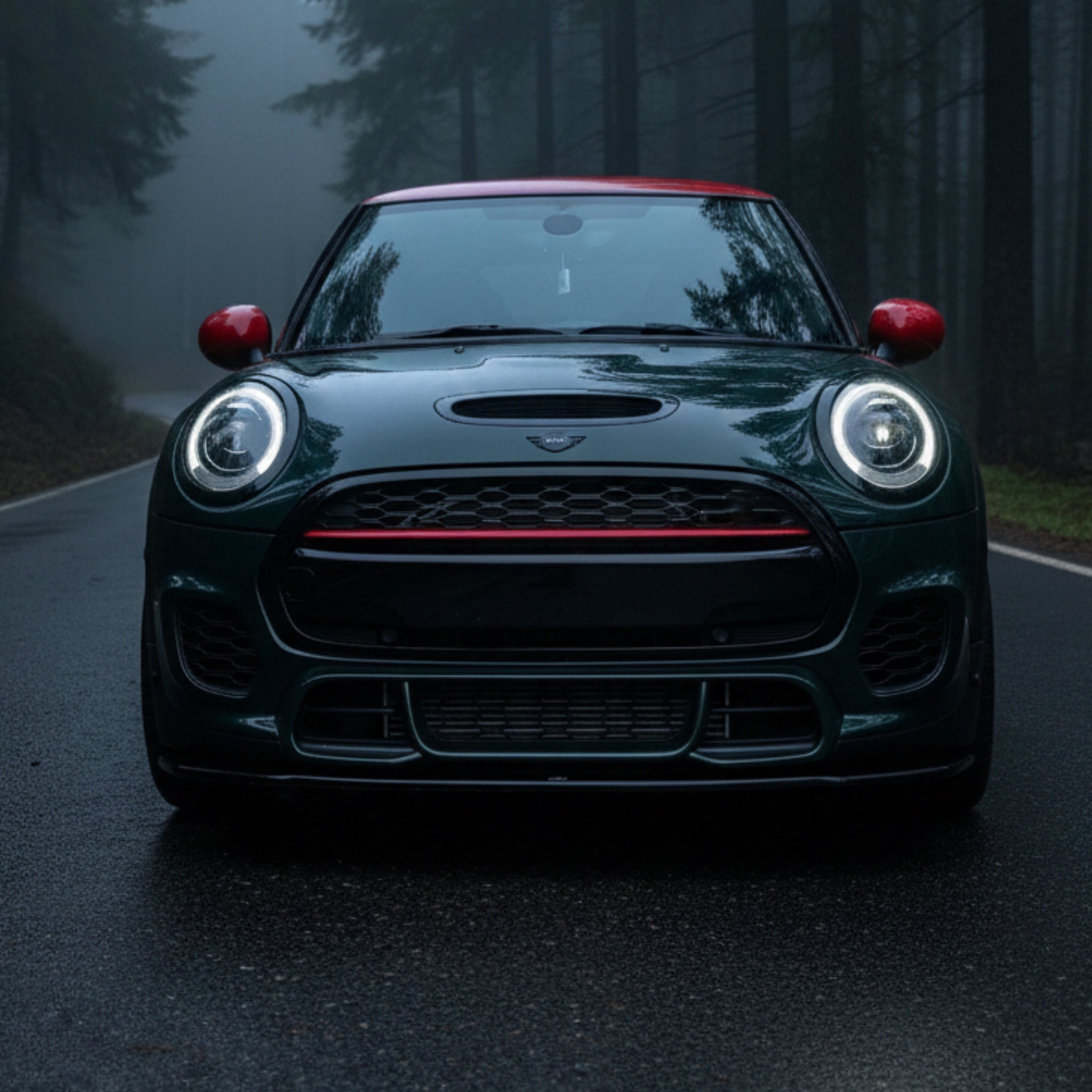 MINI JCW Front Splitter for F55 F56 F57 (TRC) Triple R Composites