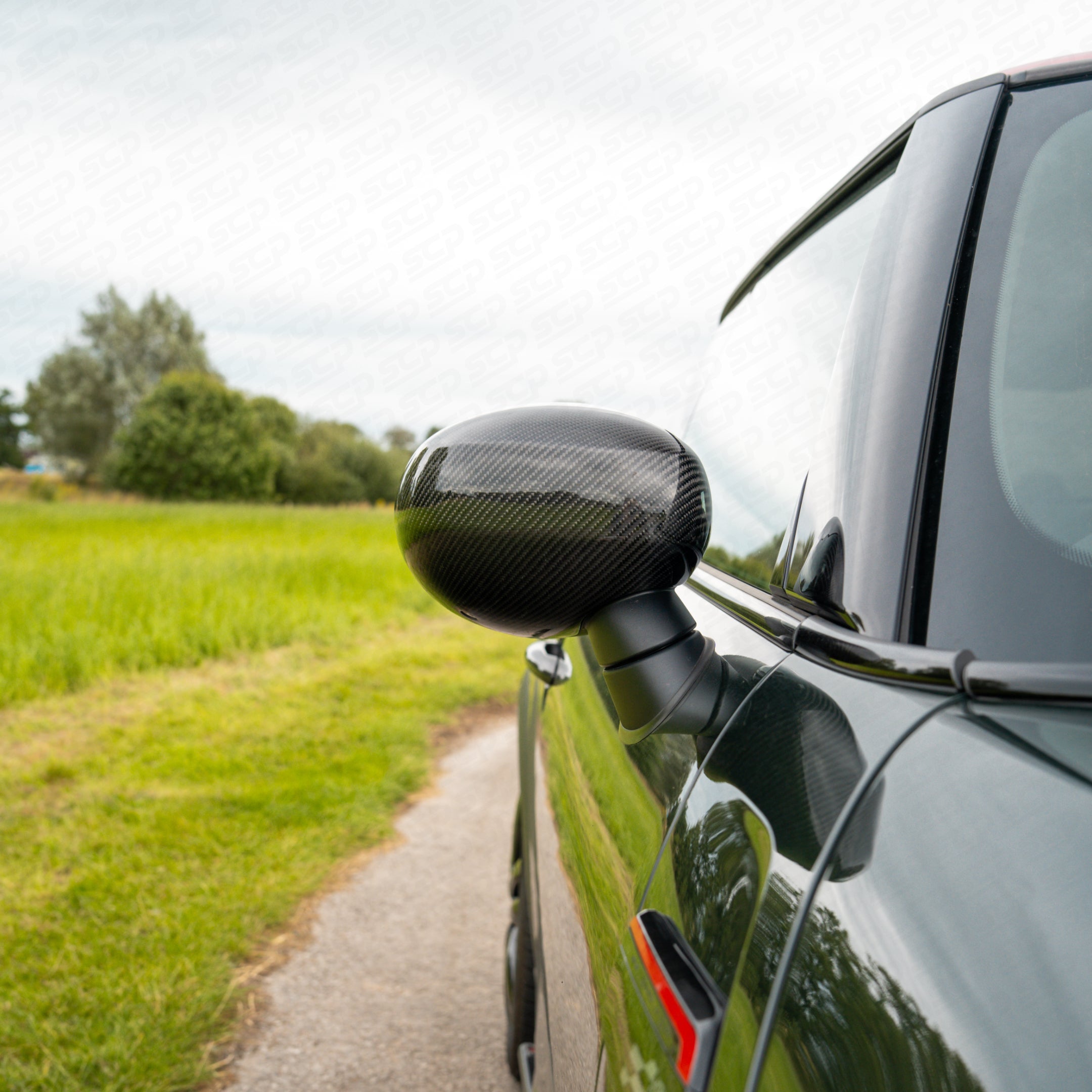 MINI F-Series Carbon Fibre Replacement Wing Mirror Cap Cover