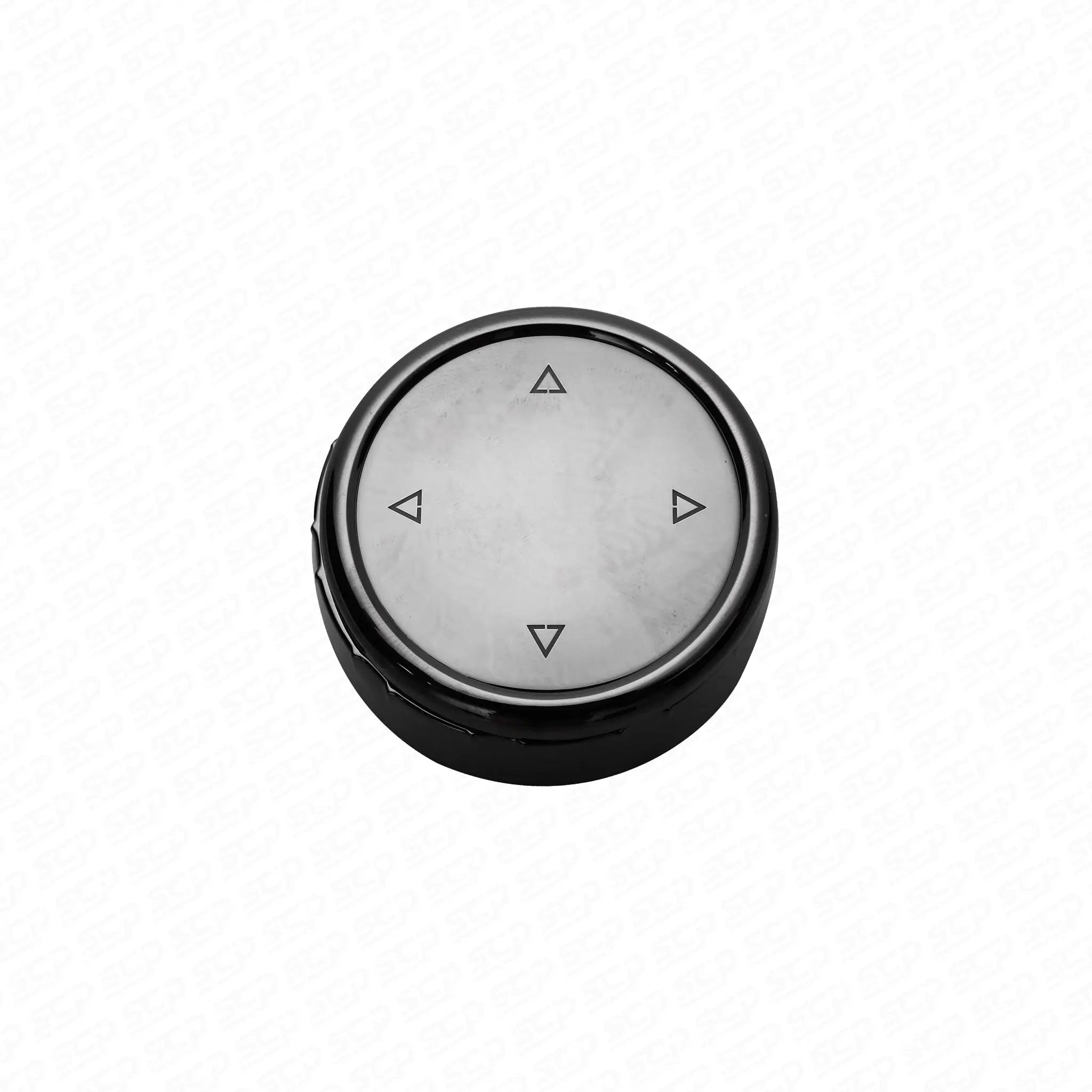 BMW Black Chrome iDrive Controller Button SCP Automotive