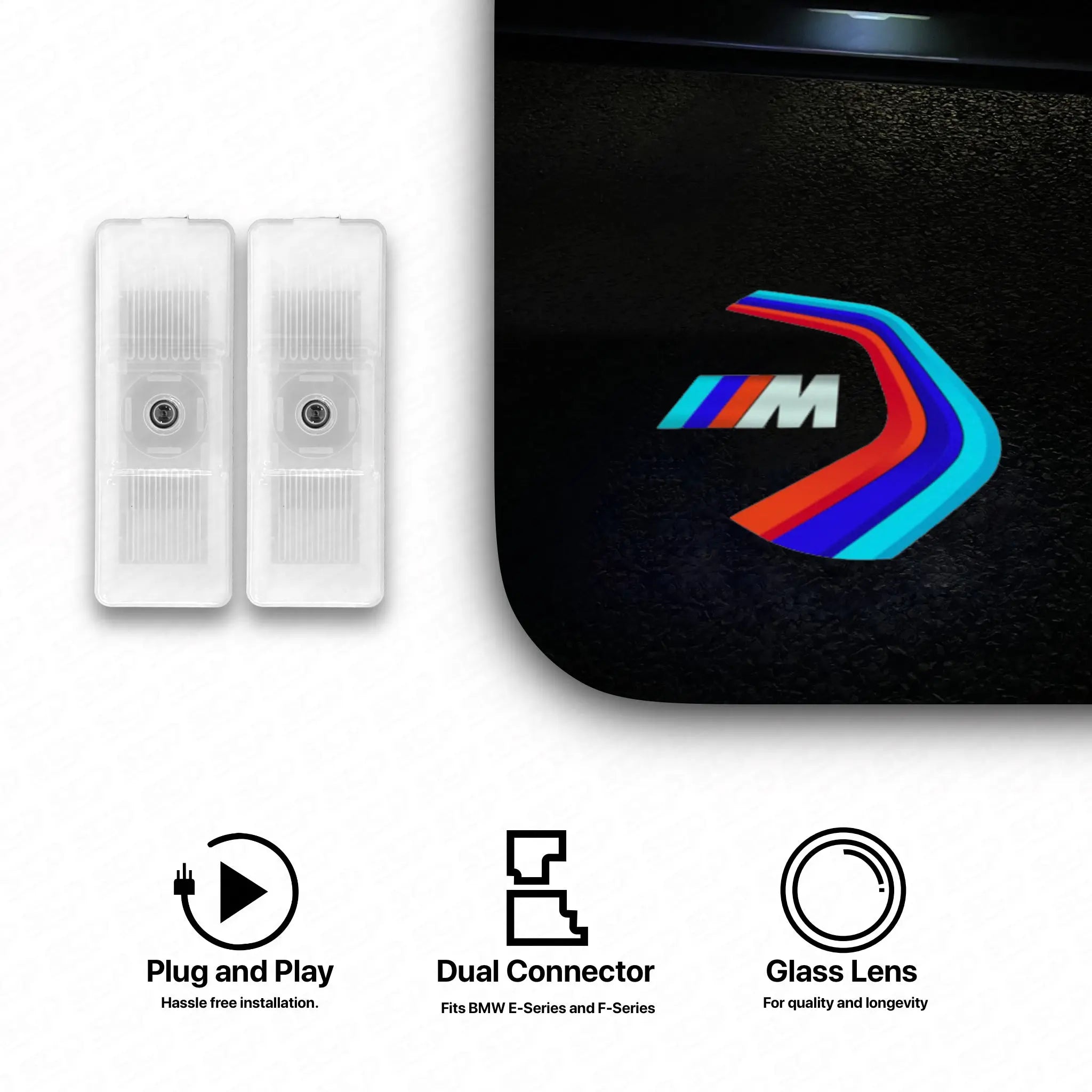 BMW LED Door Projector (Pair) - M Track SCP Automotive