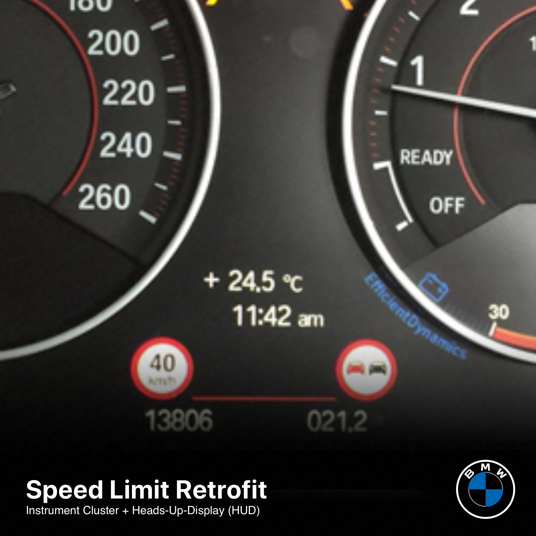 BMW F-Series & G-Series Road Sign Speed Limit Retrofit Box