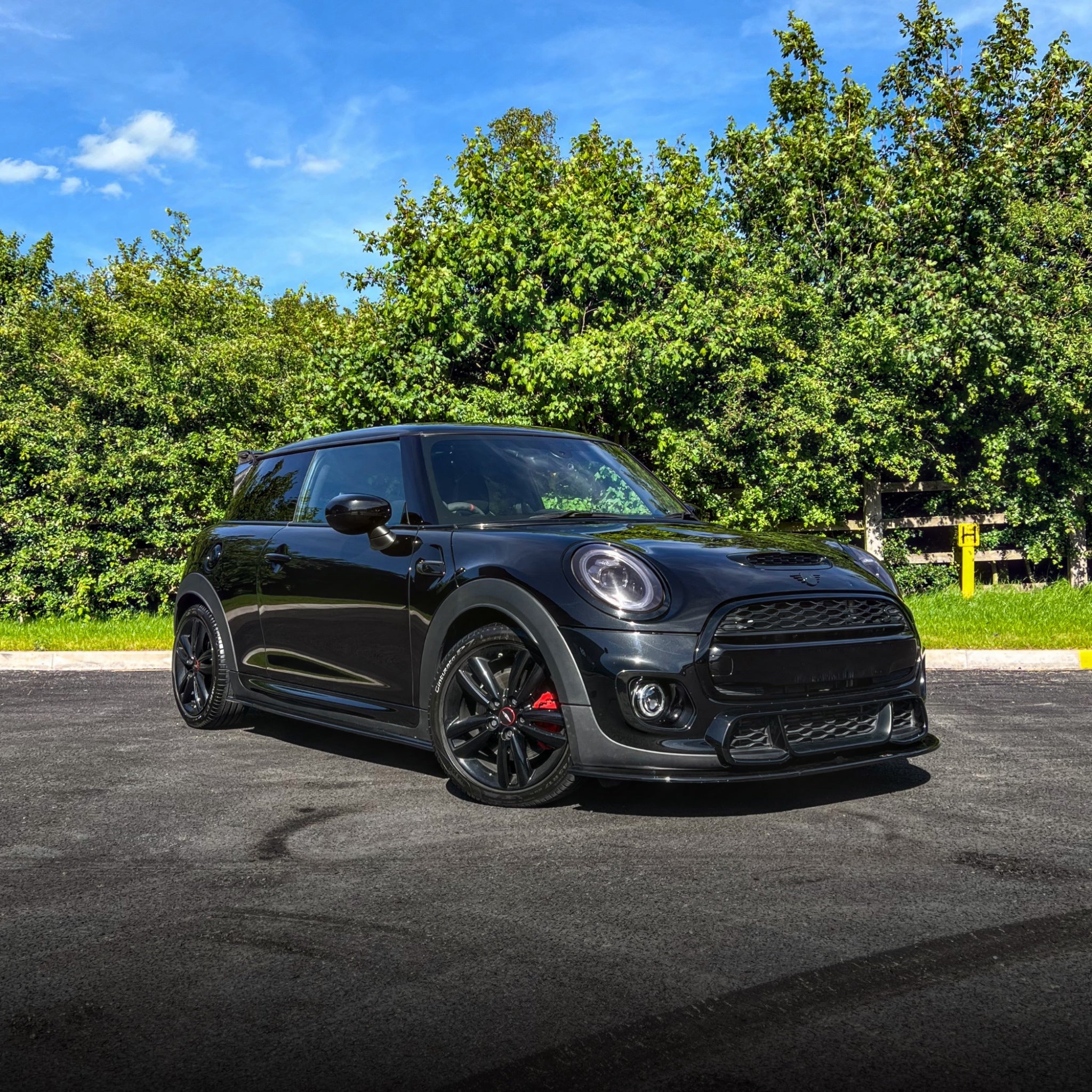MINI JCW Front Splitter for F55 F56 F57 (TRC) Triple R Composites