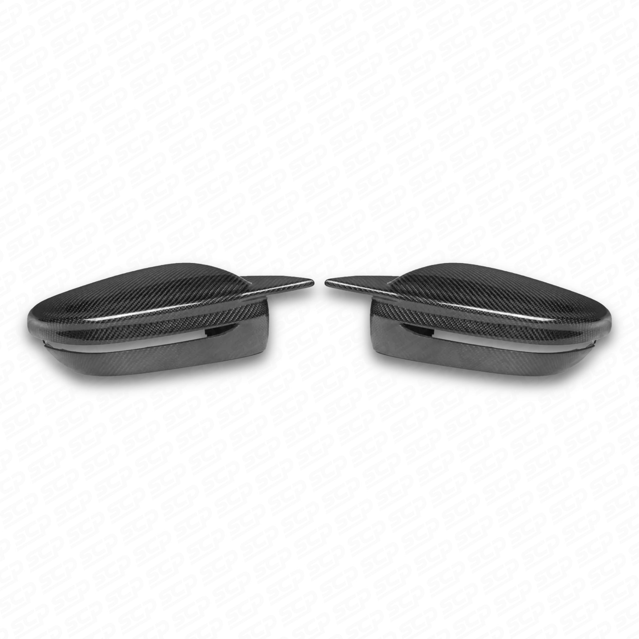 BMW G-Series M Sport Wing Mirror Replacement Cap Covers - Carbon Fibre