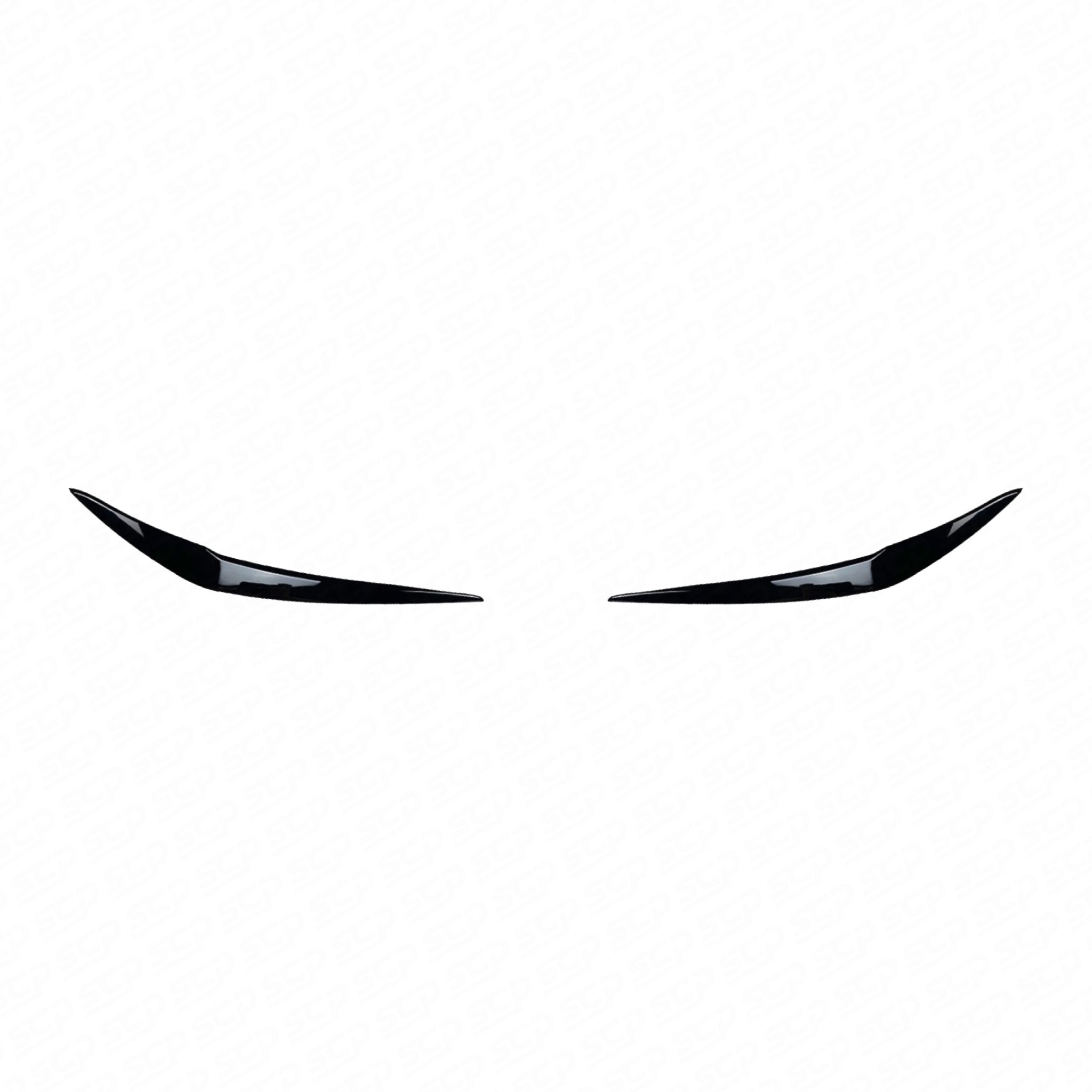 BMW 1-Series F20/F21 LCI Shadow Headlight Top Covers SCP Automotive