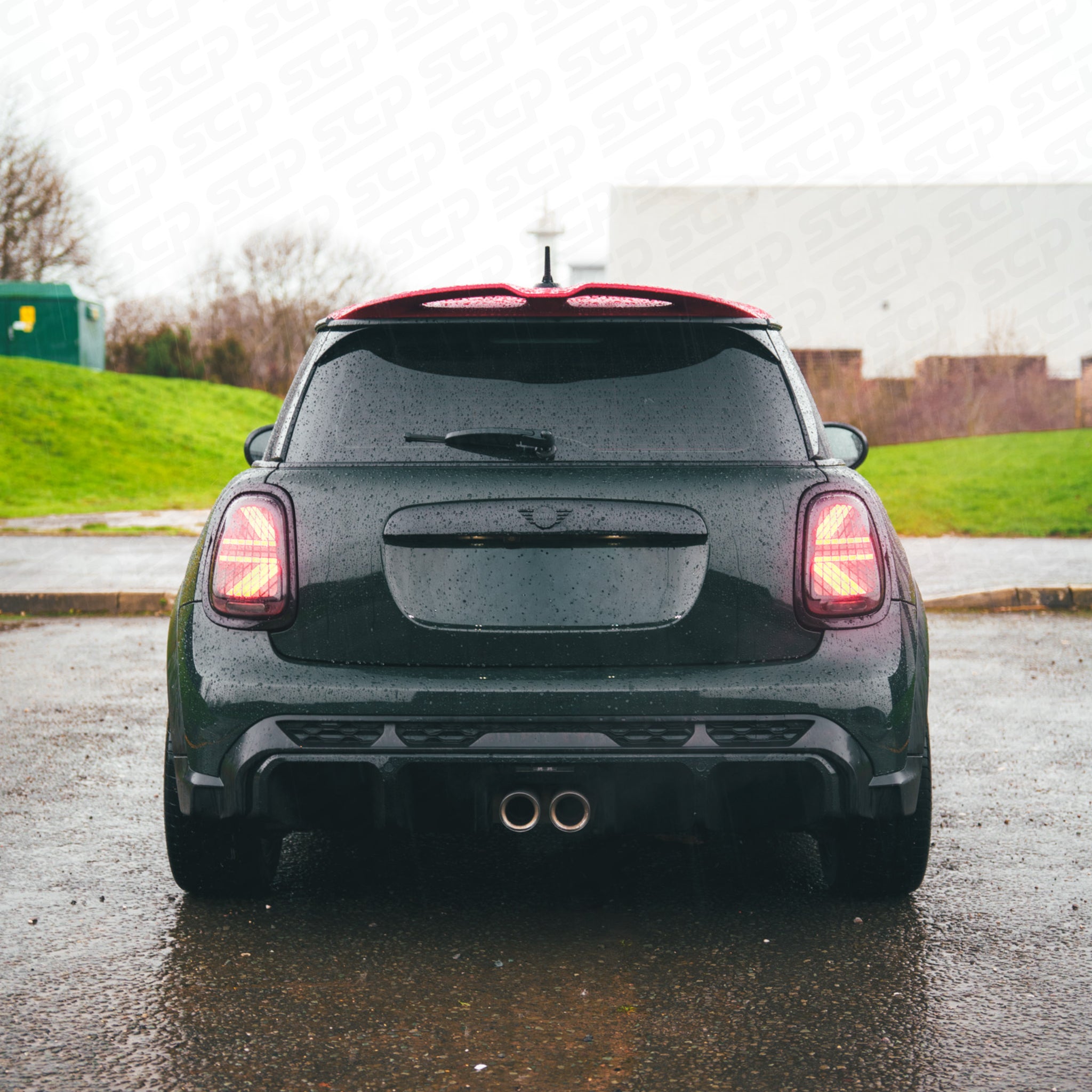 MINI F-Series Union Jack Adaptive LED Taillights – Grey (F55 F56 F57)