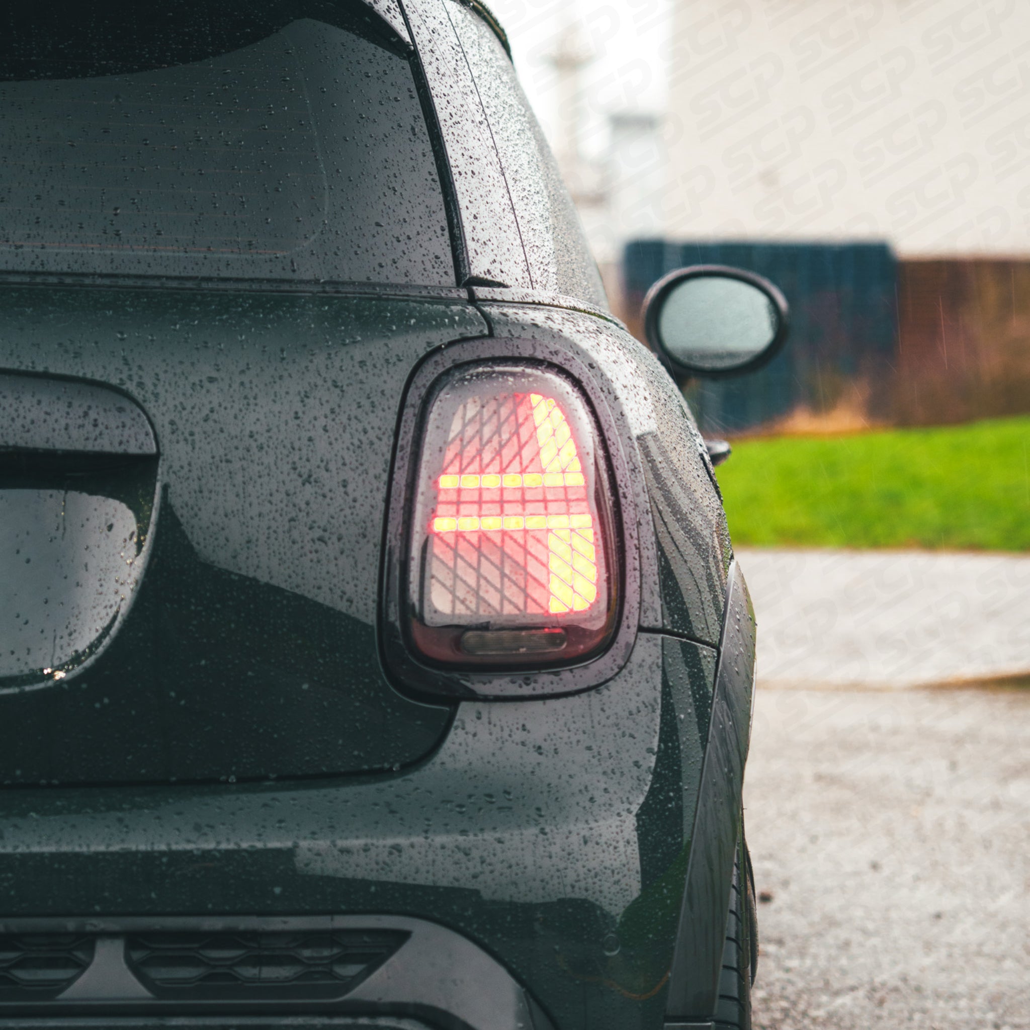 MINI F-Series Union Jack Adaptive LED Taillights – Grey (F55 F56 F57)