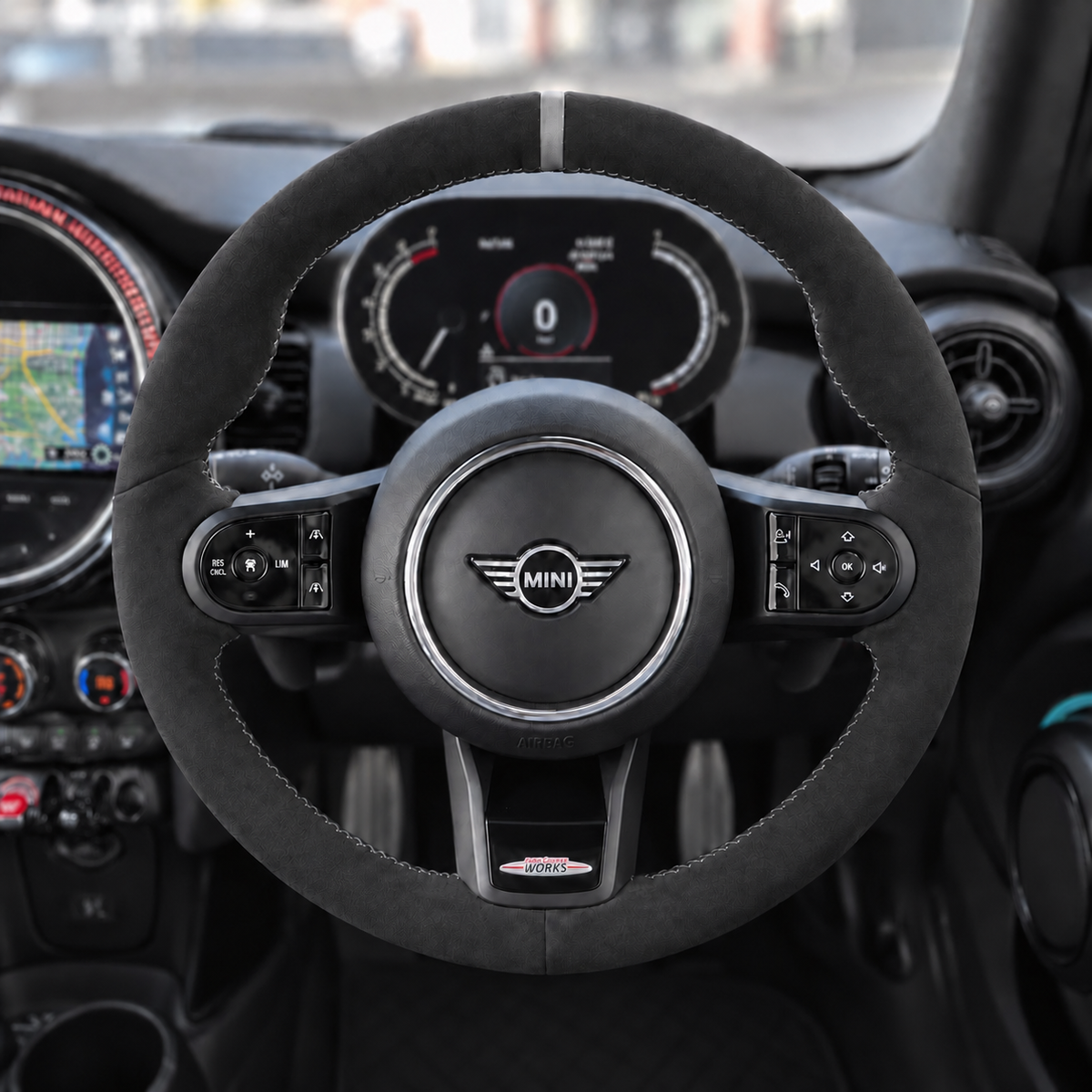MINI F-Series LCI 2 Sport / JCW Steering Wheel Cover SCP Automotive