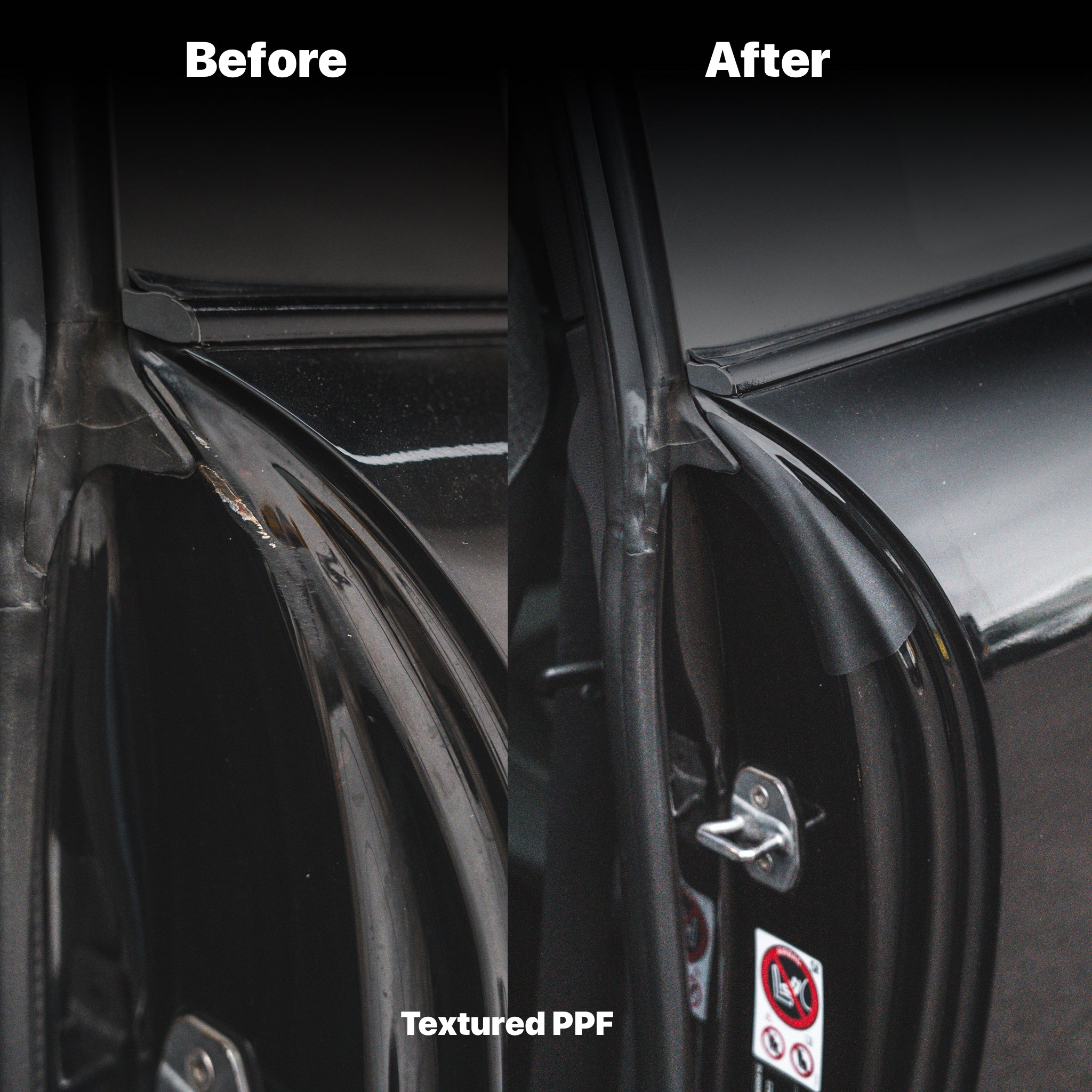 MINI F-Series Inner Door Frame Paint Protection Film - PPF
