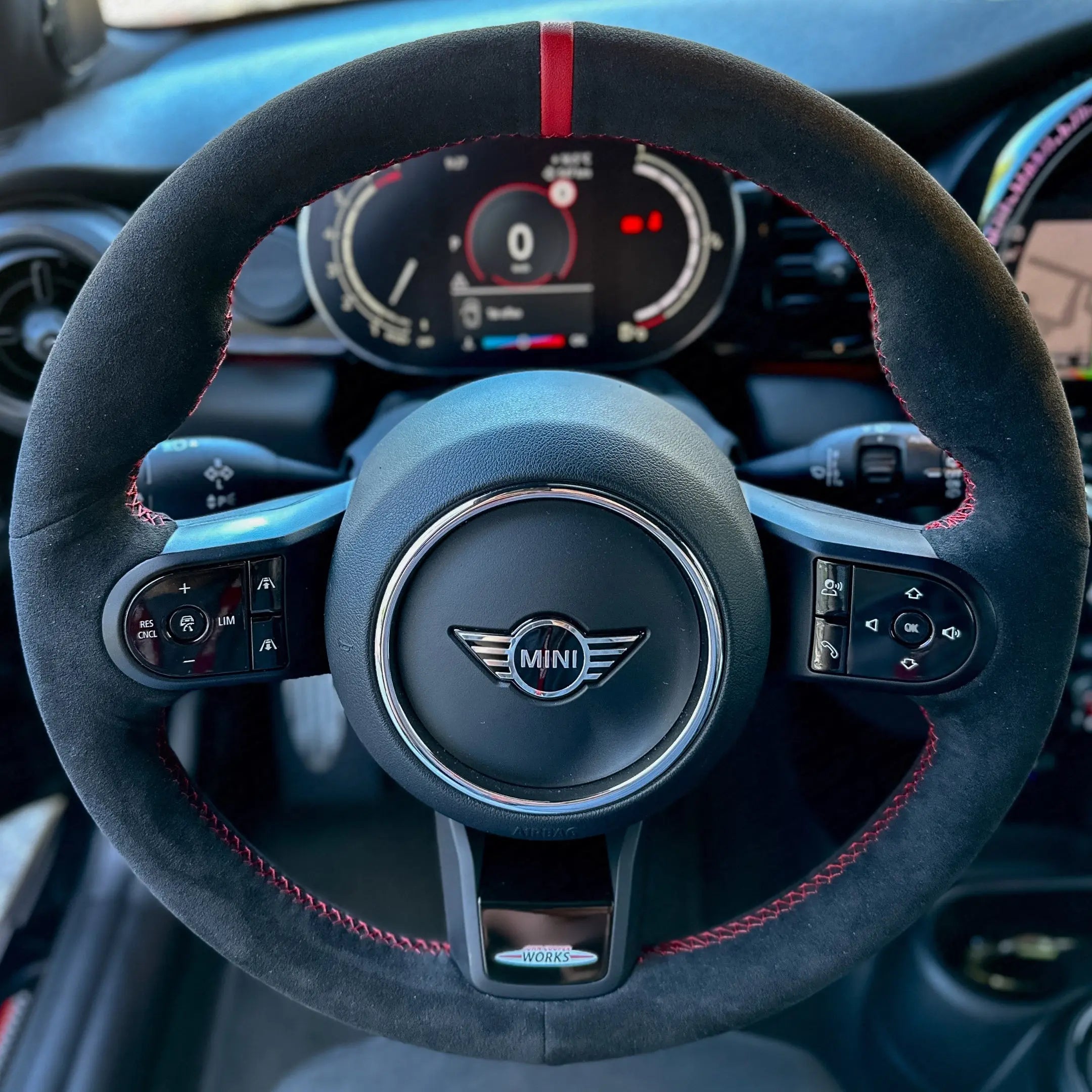 MINI F-Series LCI 2 Sport / JCW Steering Wheel Cover SCP Automotive