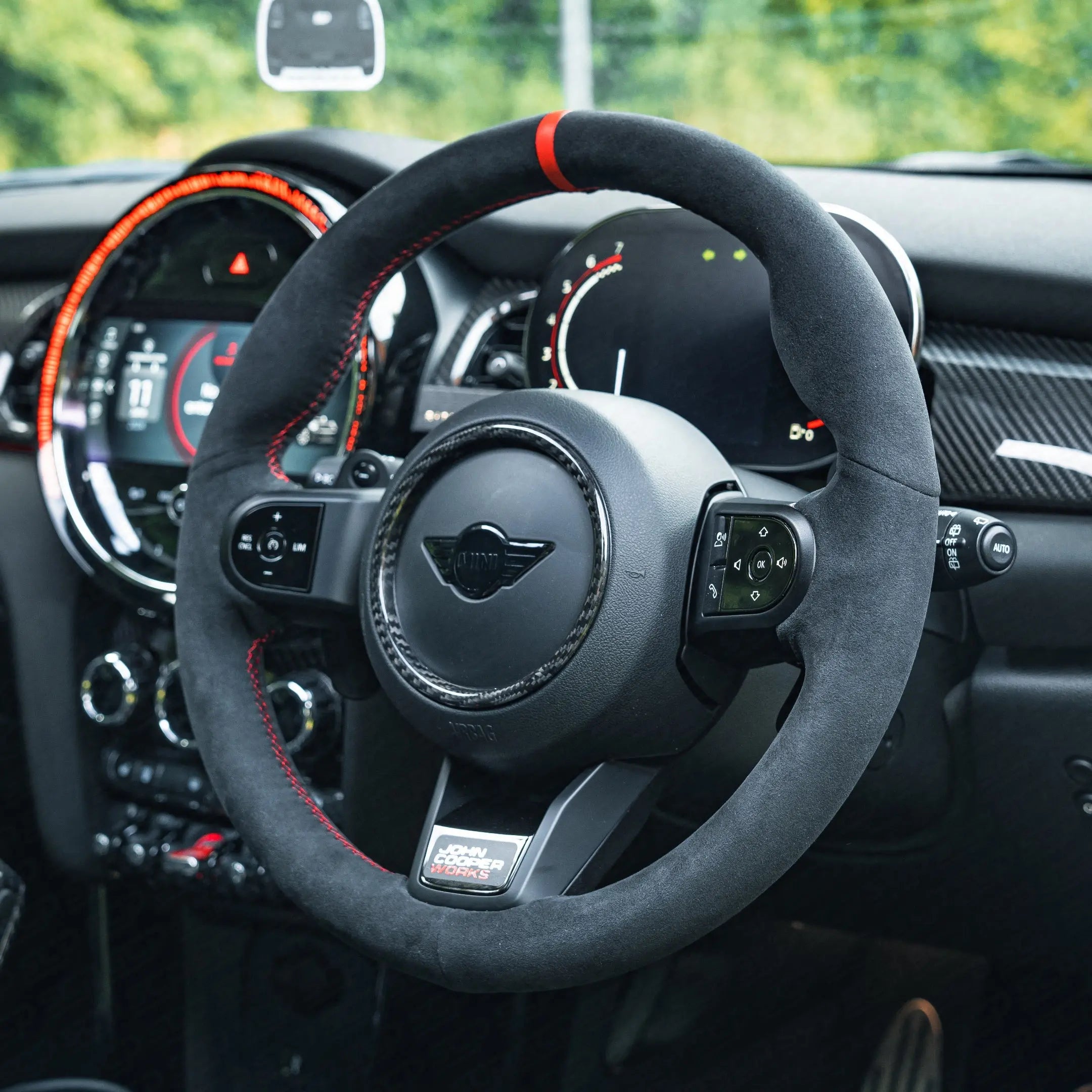 MINI F-Series LCI 2 Sport / JCW Steering Wheel Cover SCP Automotive