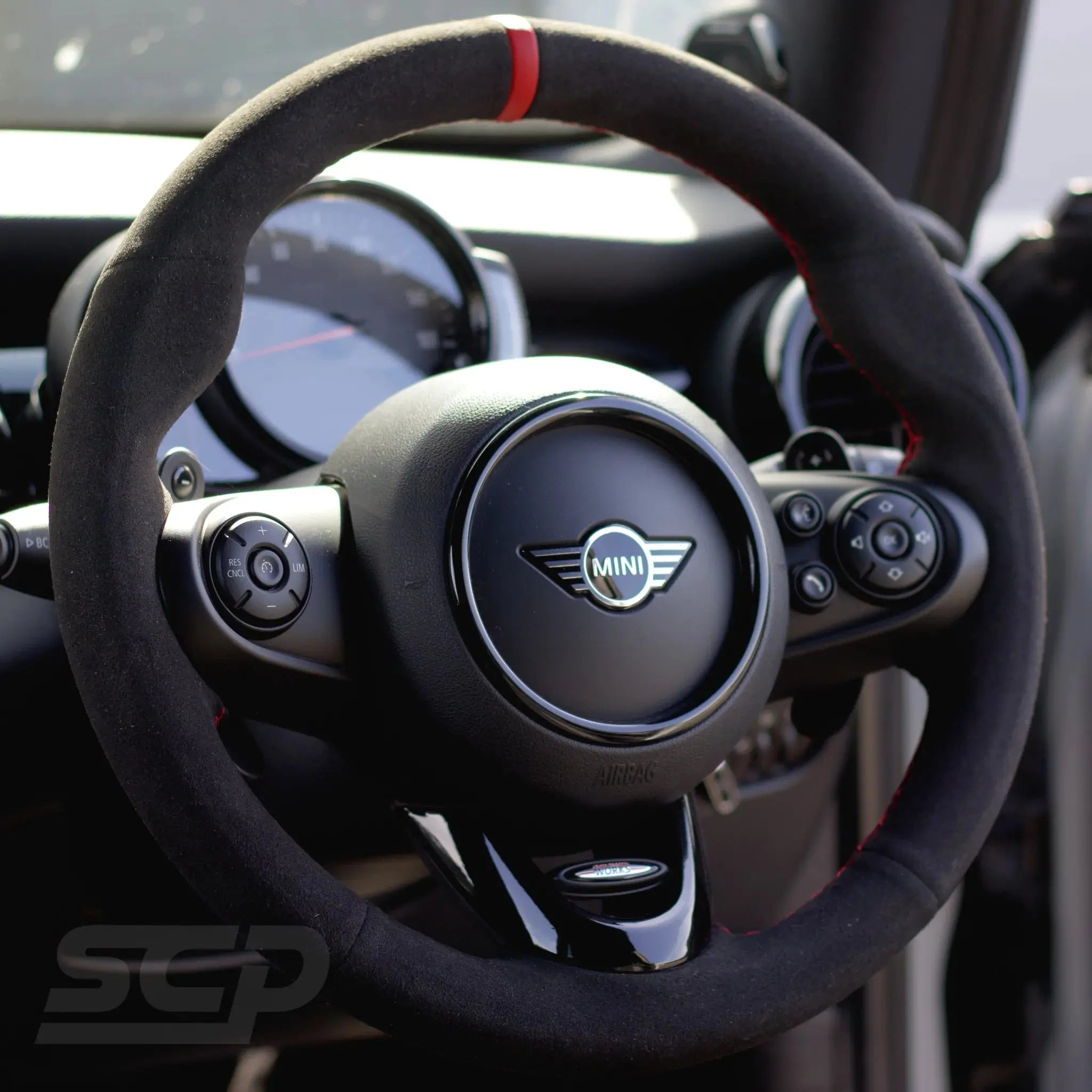 MINI F-Series Sport / JCW Steering Wheel Cover SCP Automotive