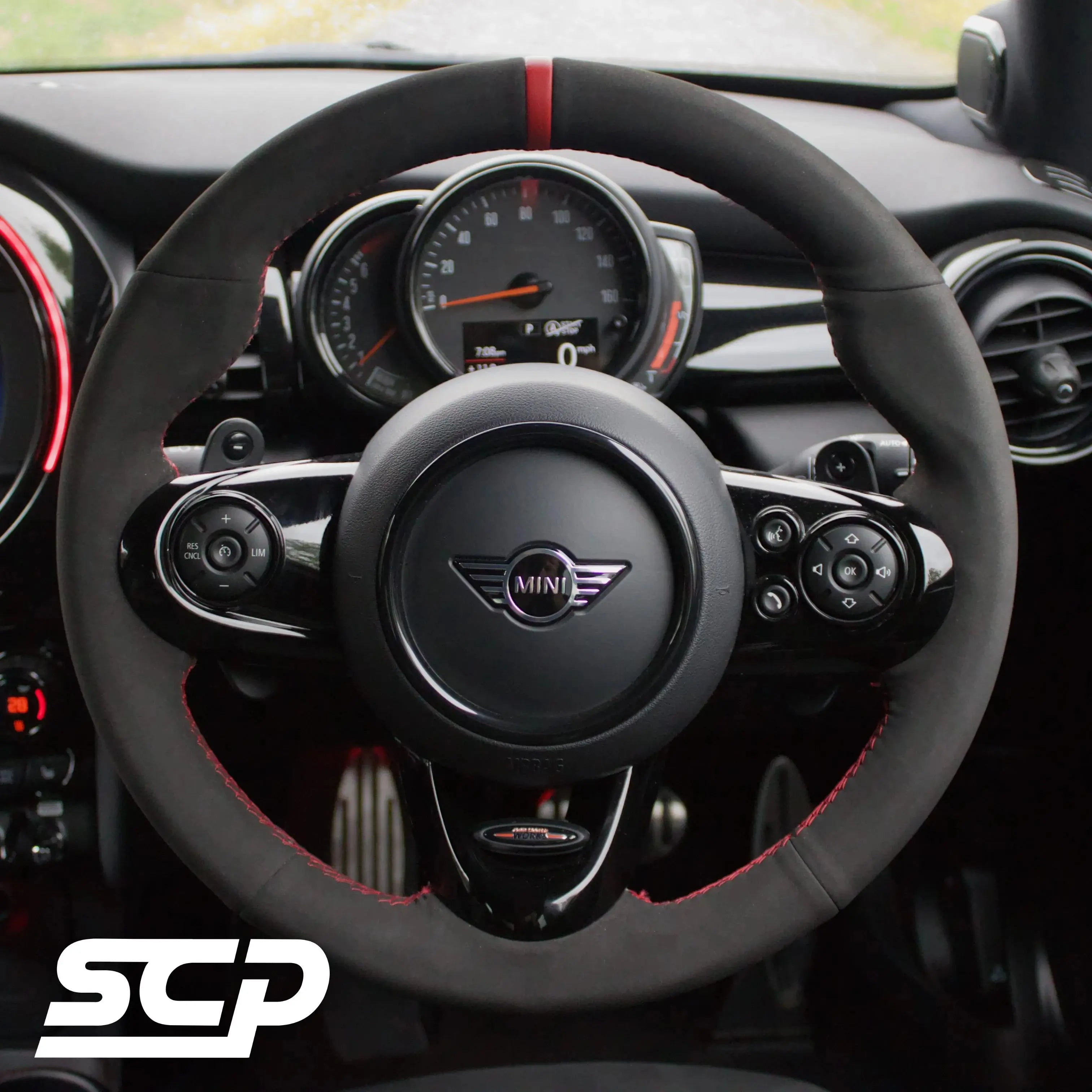 MINI F-Series Sport / JCW Steering Wheel Cover SCP Automotive