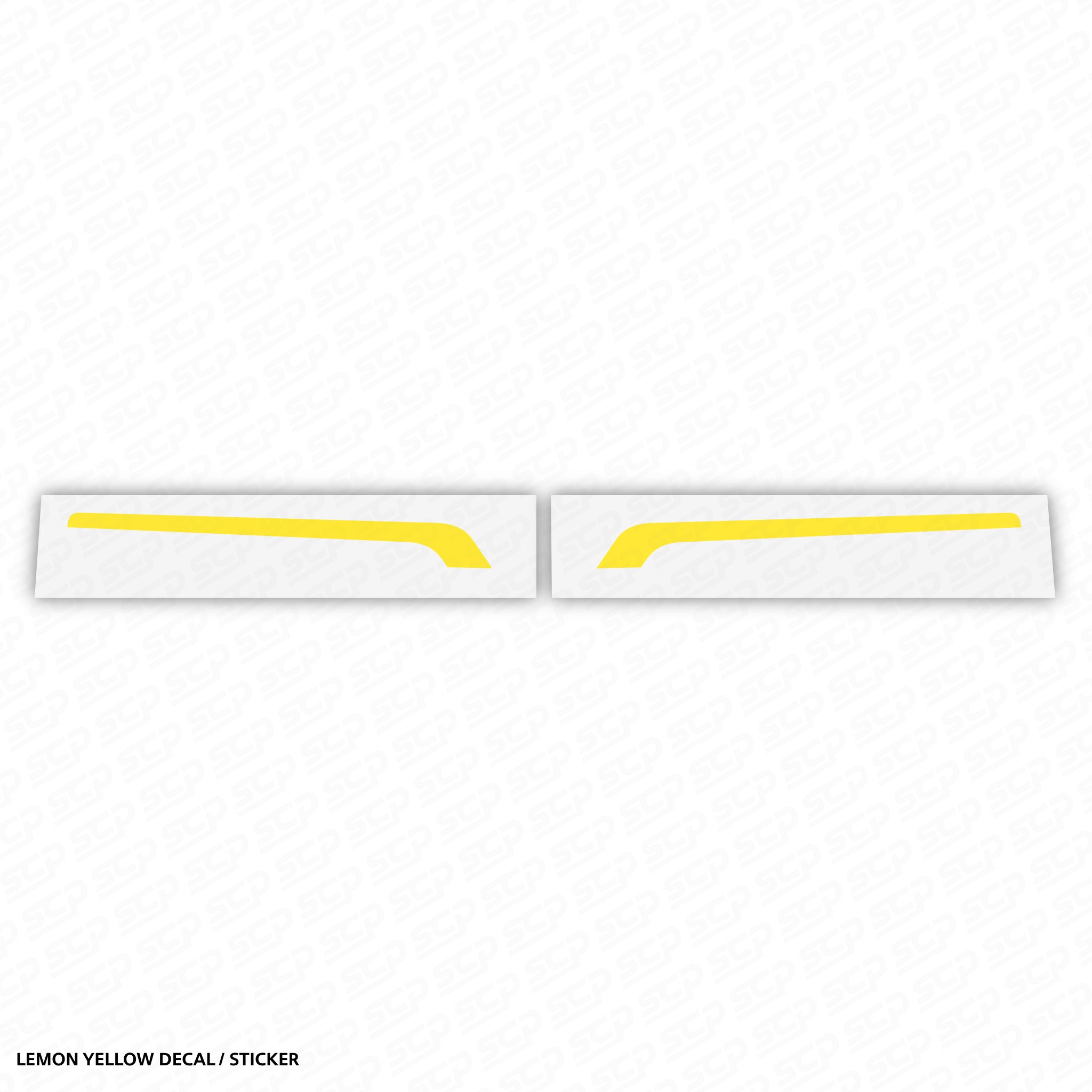 MINI F-Series LCI 2 Dynamic Sequential Indicator Faceplate Decal - JCW Stripe SCP Automotive