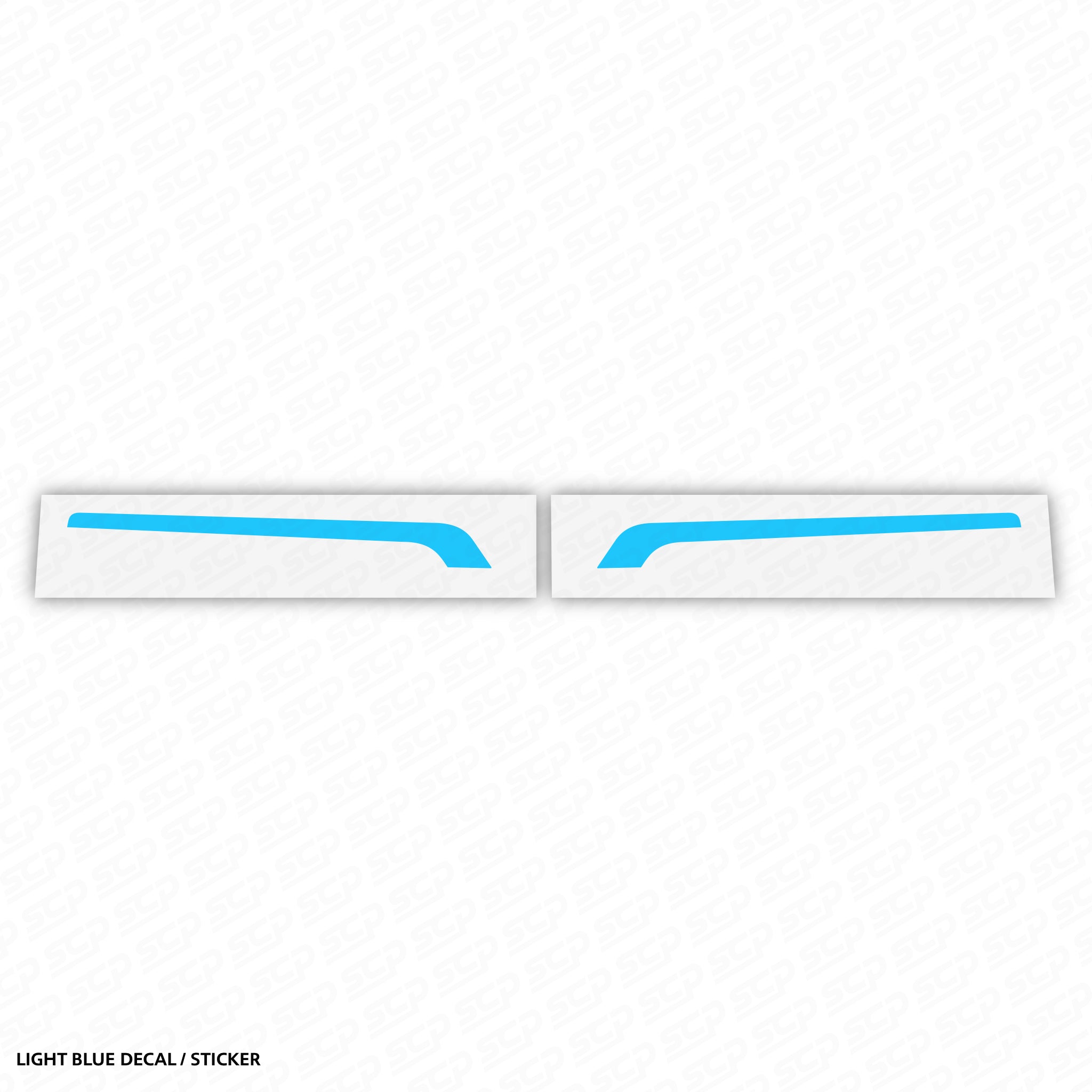 MINI F-Series LCI 2 Dynamic Sequential Indicator Faceplate Decal - JCW Stripe SCP Automotive