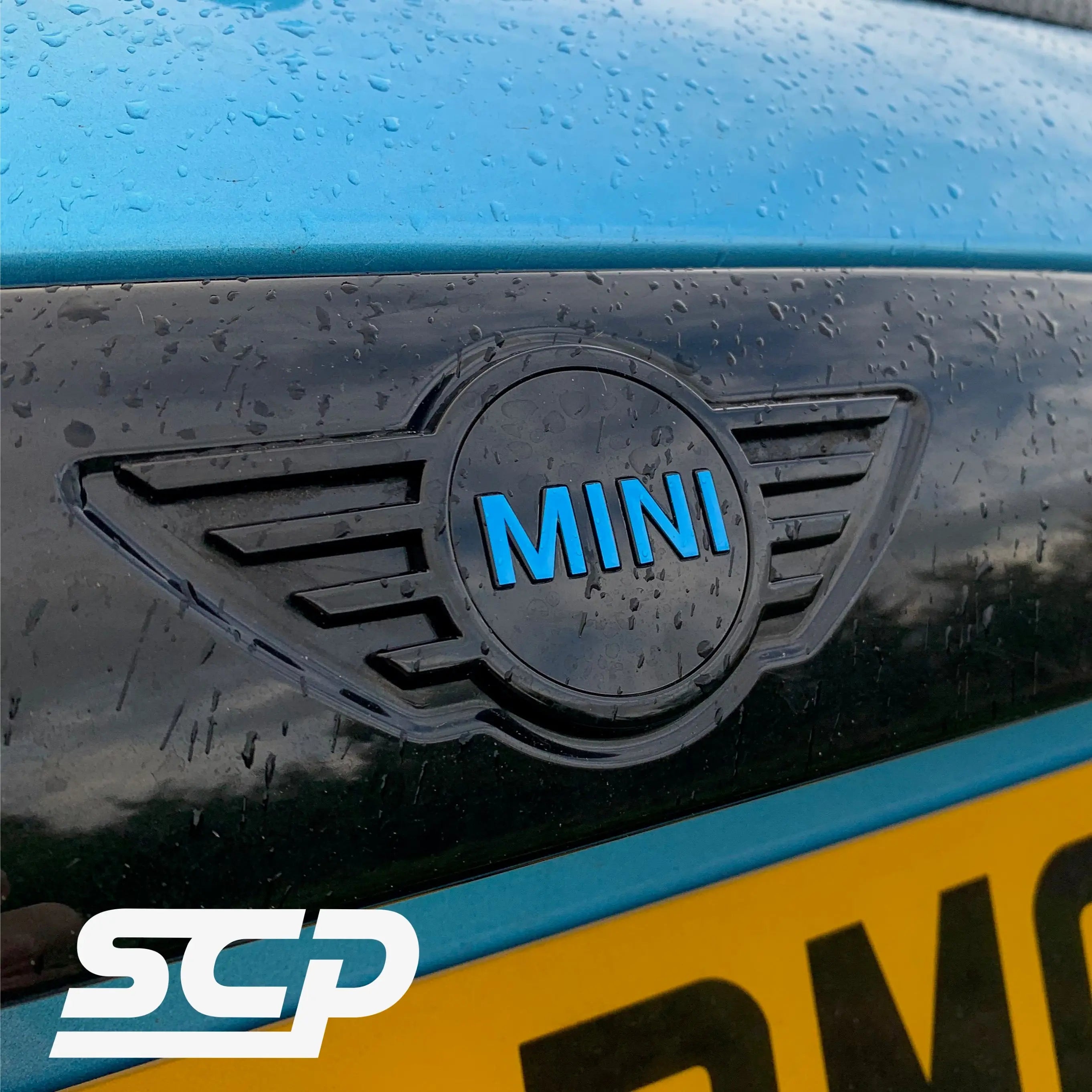 MINI F-Series LCI Badge Logo Decal SCP Automotive