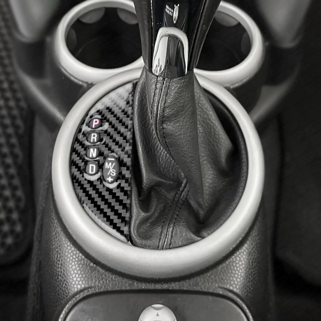 MINI R-Series Generation 1 Carbon Fibre Automatic Gear Shift Panel Ove