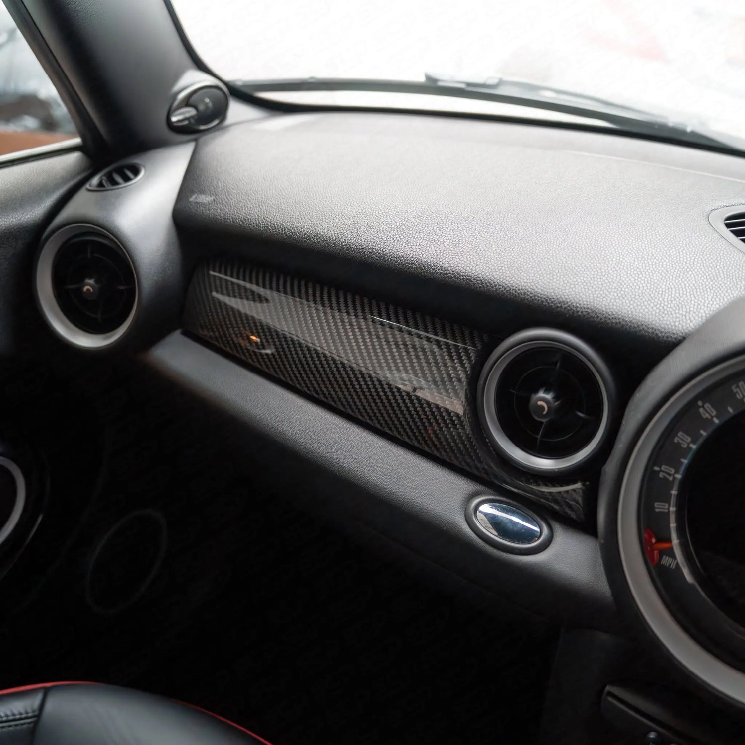 MINI R-Series Generation 2 Carbon Fibre Dashboard Trim Covers