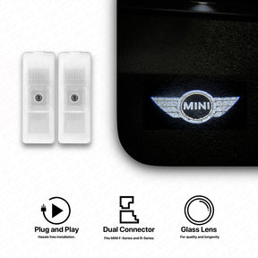 MINI LED Door Projector (Pair) - MINI Logo 1