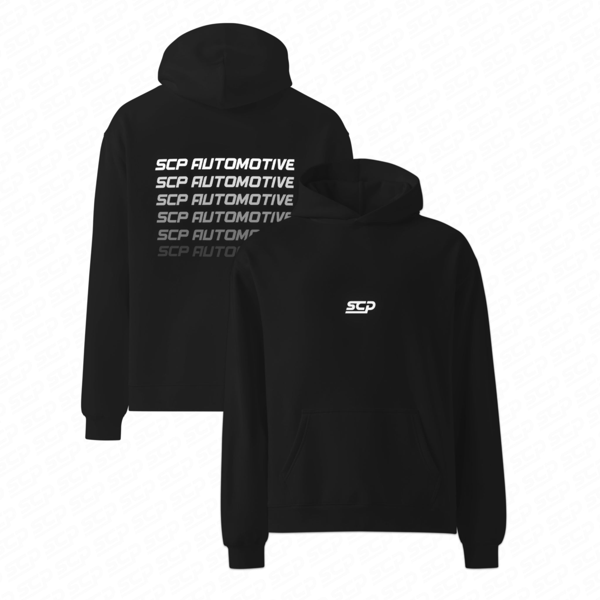SCP Automotive Rear Fade Hoodie SCP Automotive