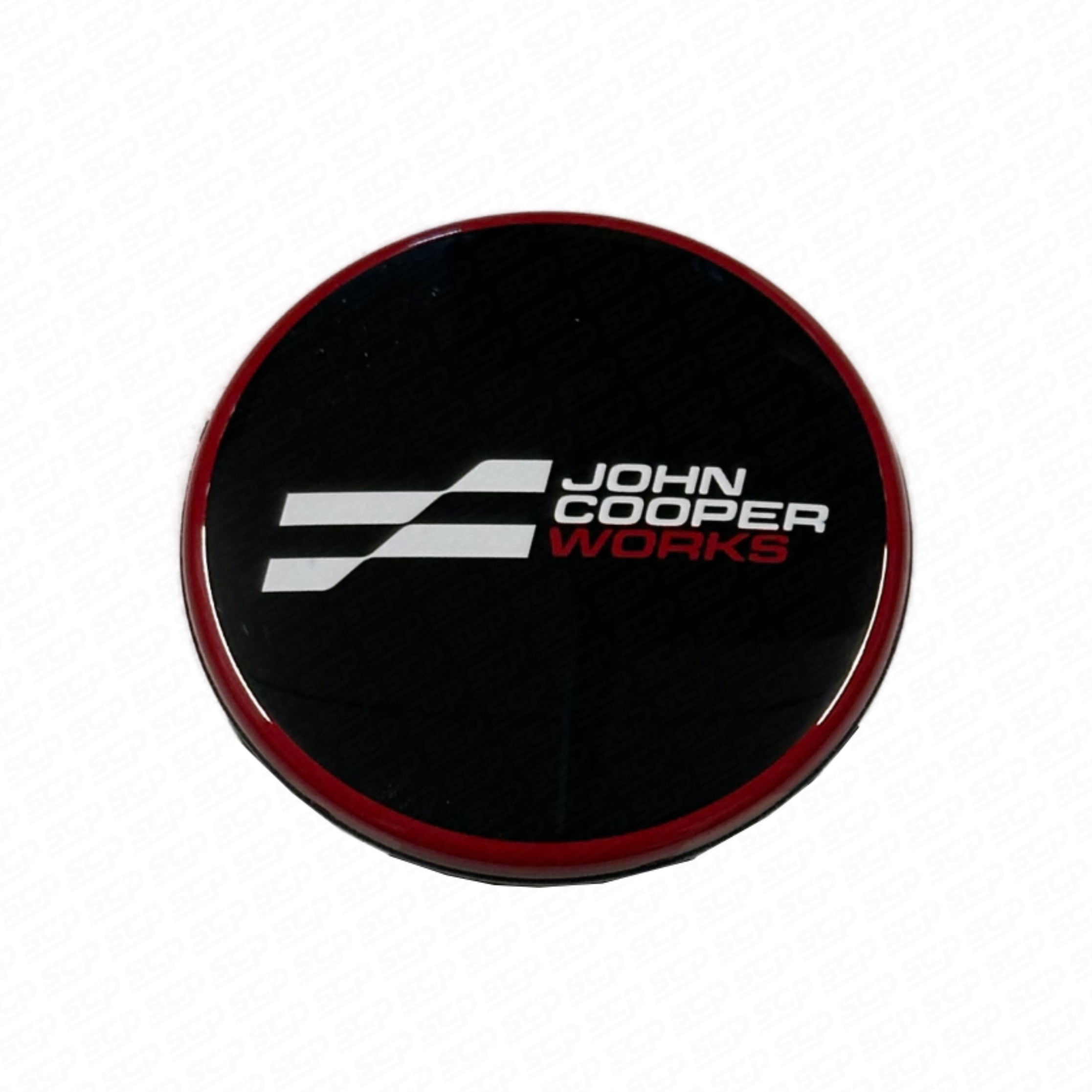 56mm Wheel Centre Hub Caps - JCW Logo (Genuine)