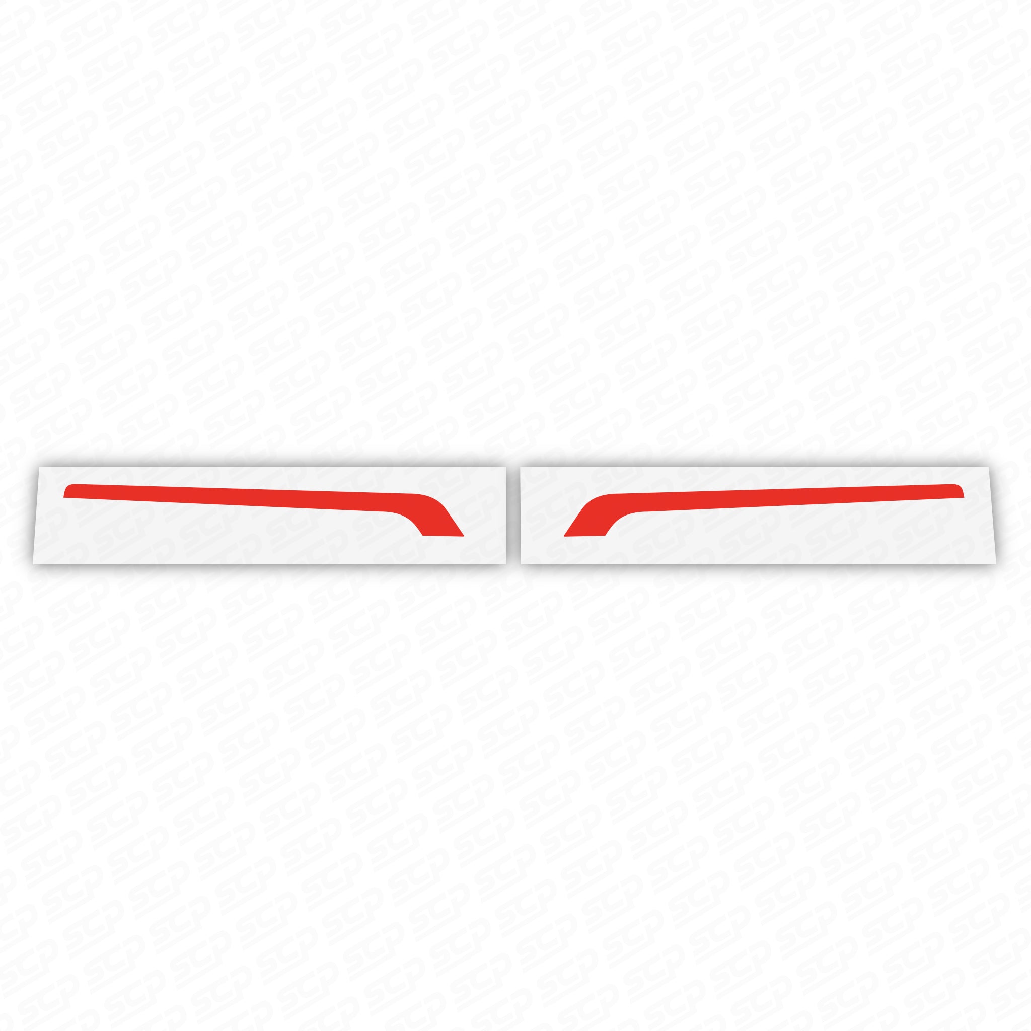 MINI F-Series LCI 2 Dynamic Sequential Indicator Faceplate Decal - JCW Stripe SCP Automotive