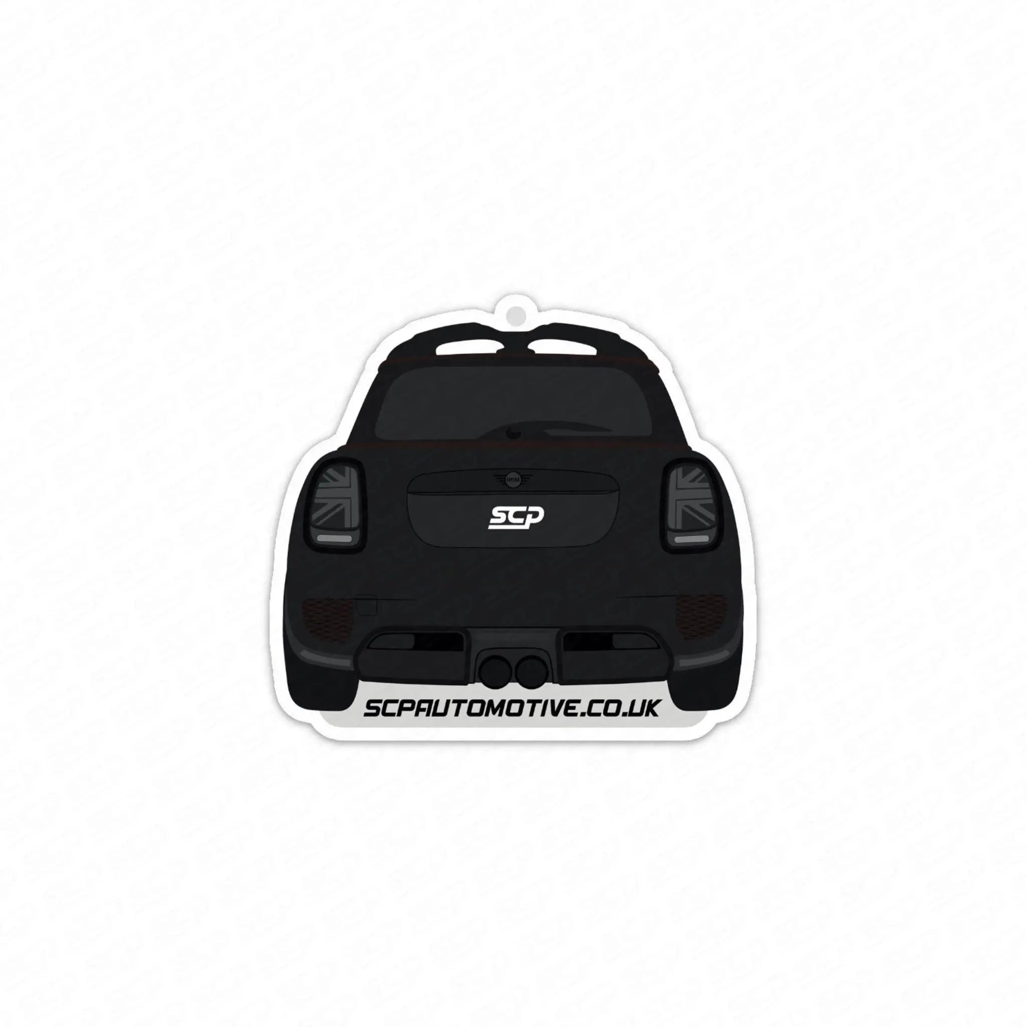 SCP Automotive Air Freshener - All Black MINI SCP Automotive