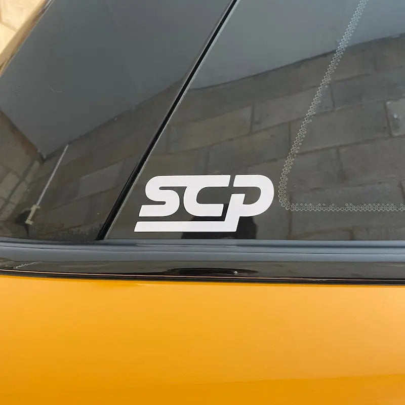 SCP Logo Decal - SCP Automotive