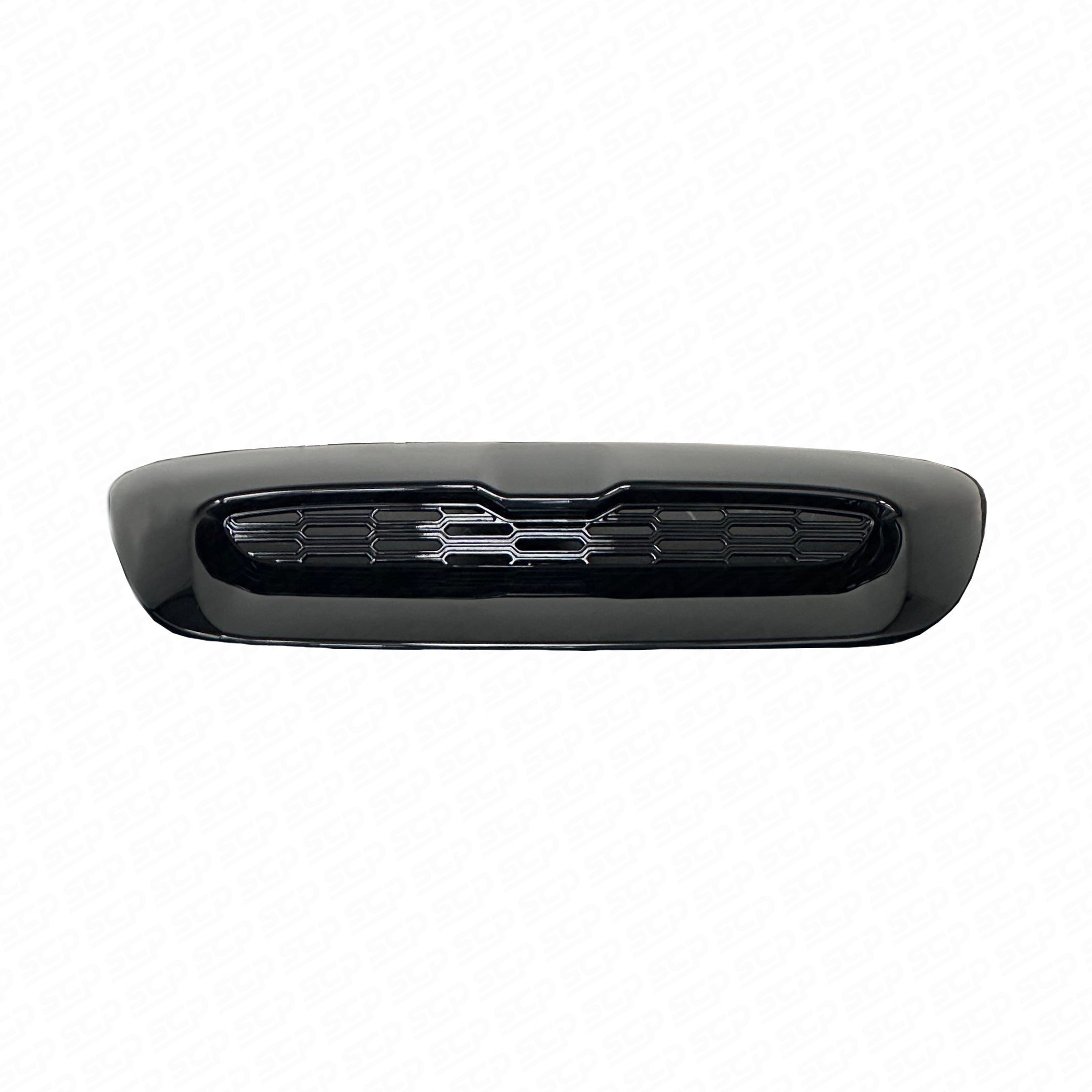 MINI R-Series Piano Black Raised Bonnet Scoop (Replacement)