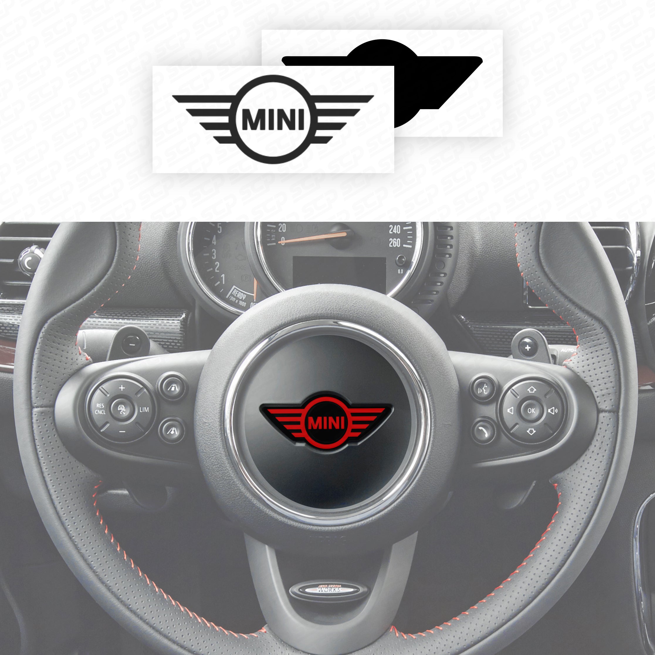 MINI Steering Wheel Decal
