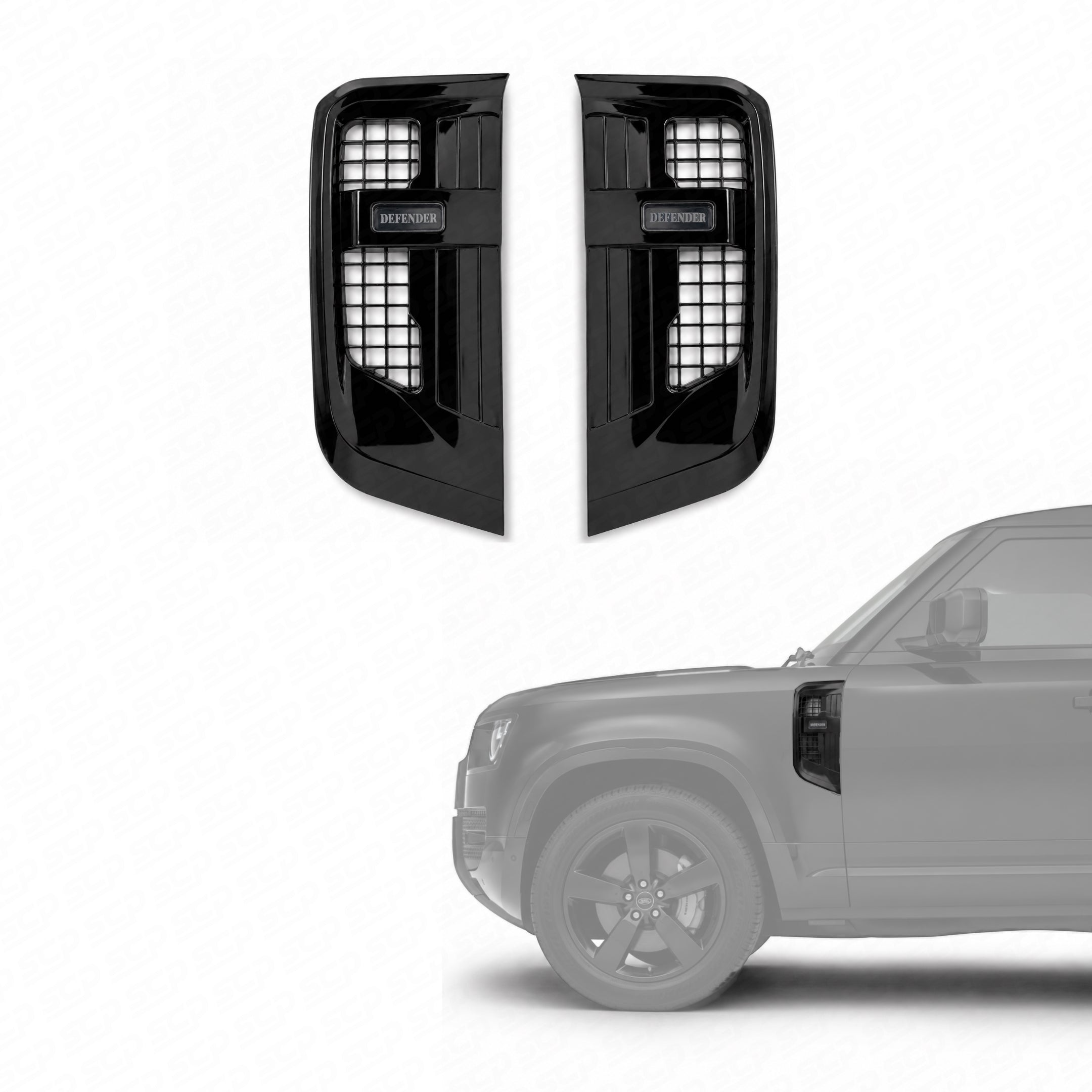 Land Rover Defender L663 Side Vents V2
