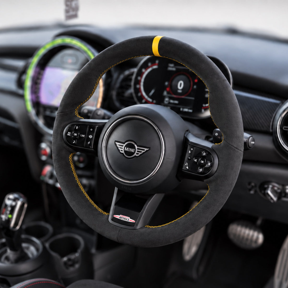MINI F-Series LCI 2 Sport / JCW Steering Wheel Cover SCP Automotive