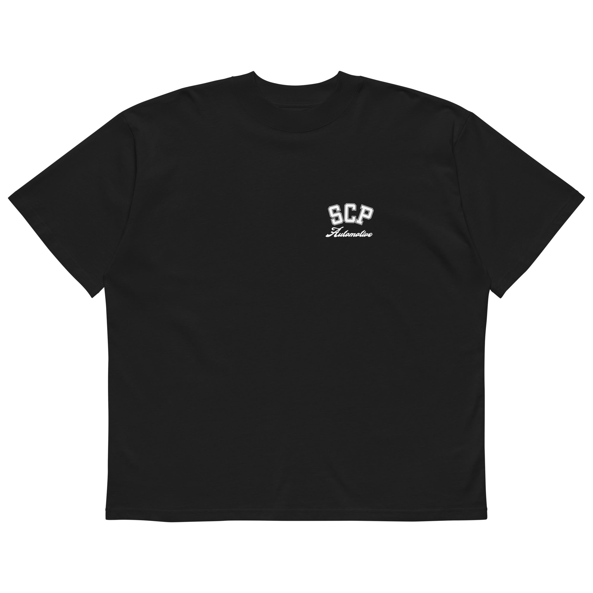 SCP Automotive College Print Tee - Oversized Fit SCP Automotive