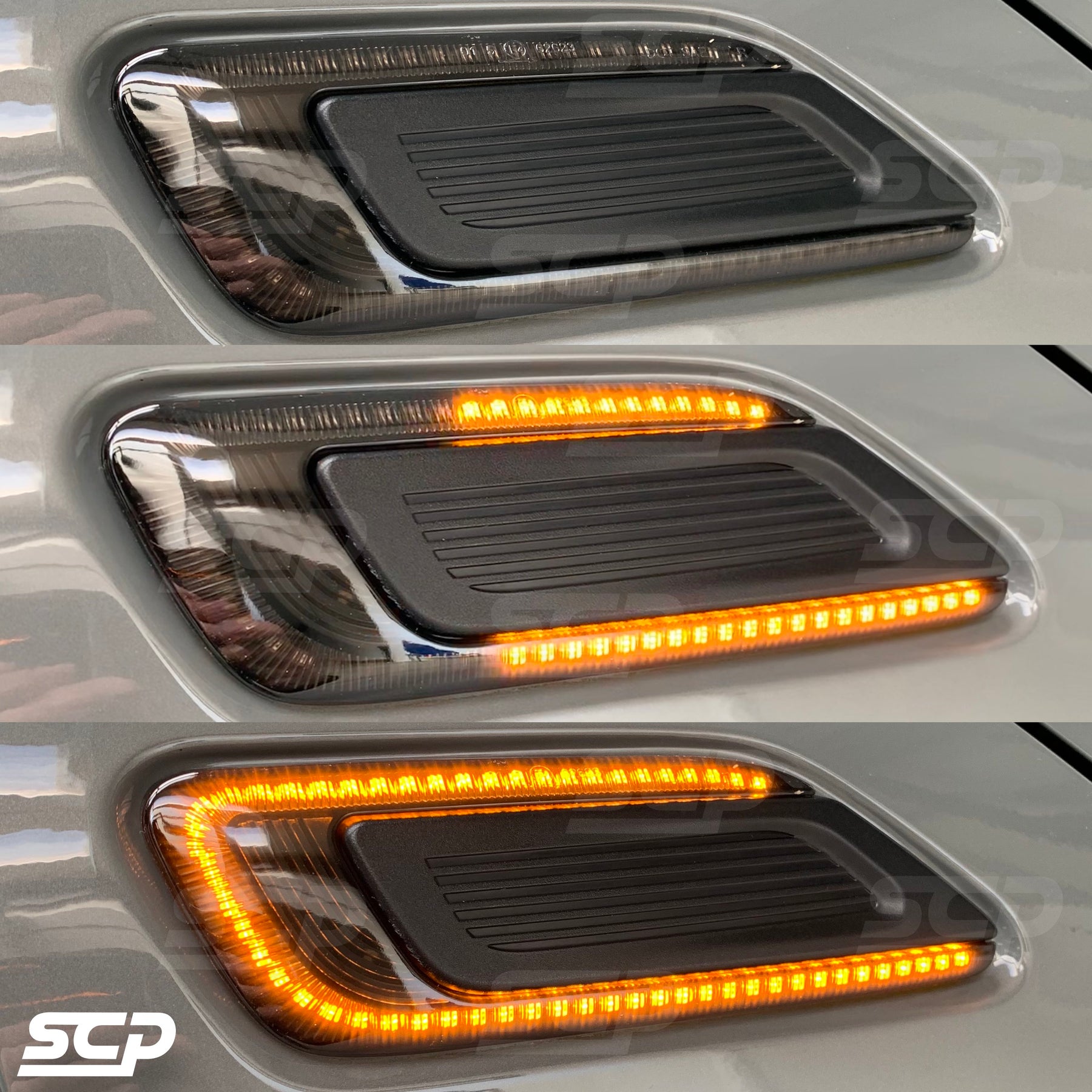 MINI F-Series Clubman Smoked Changeable Dynamic Indicators (F54) - SCP Automotive