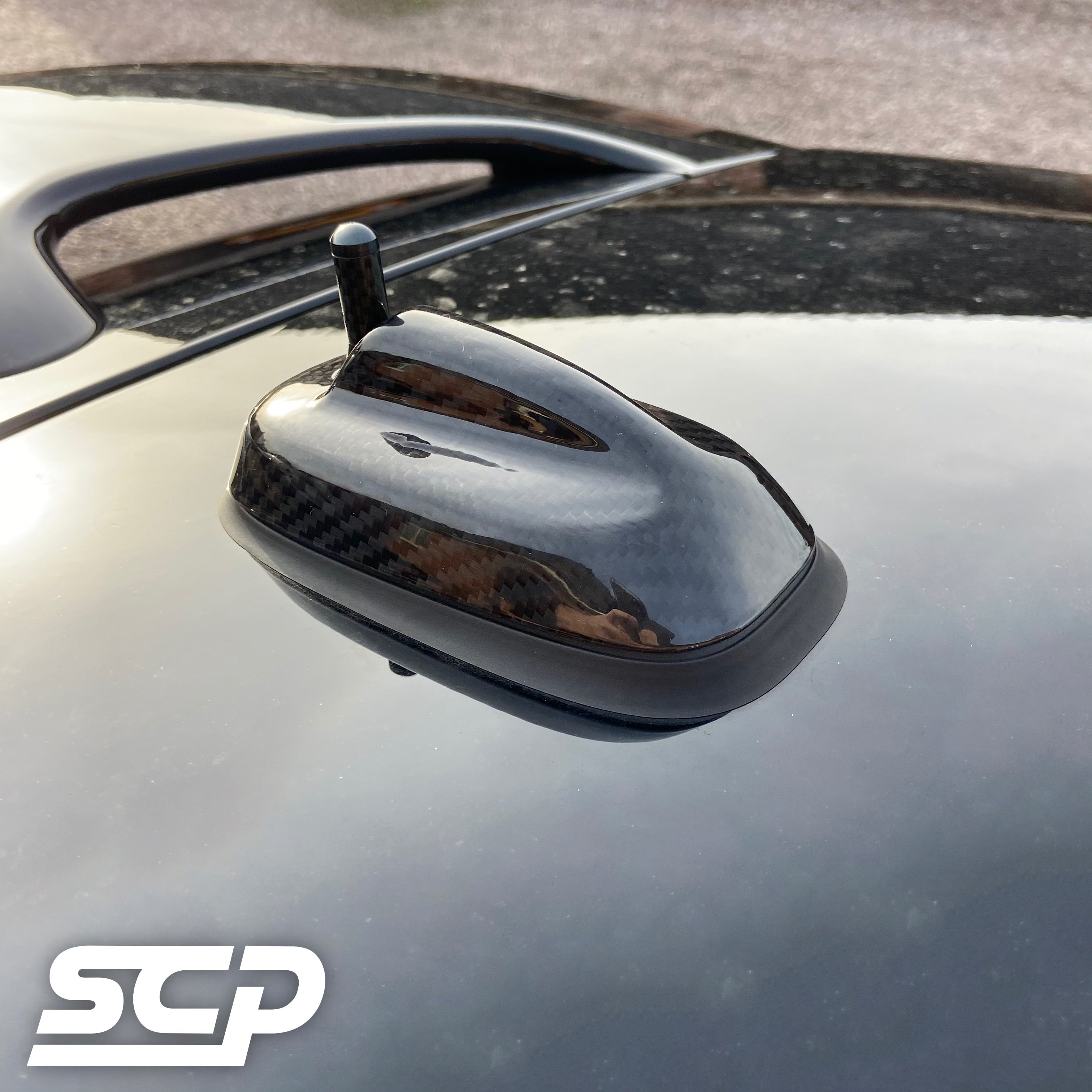 MINI F-Series Carbon Aerial Cover (F55/F56) - SCP Automotive