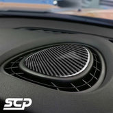 MINI F-Series Carbon Dash Air Vent Cover - SCP Automotive