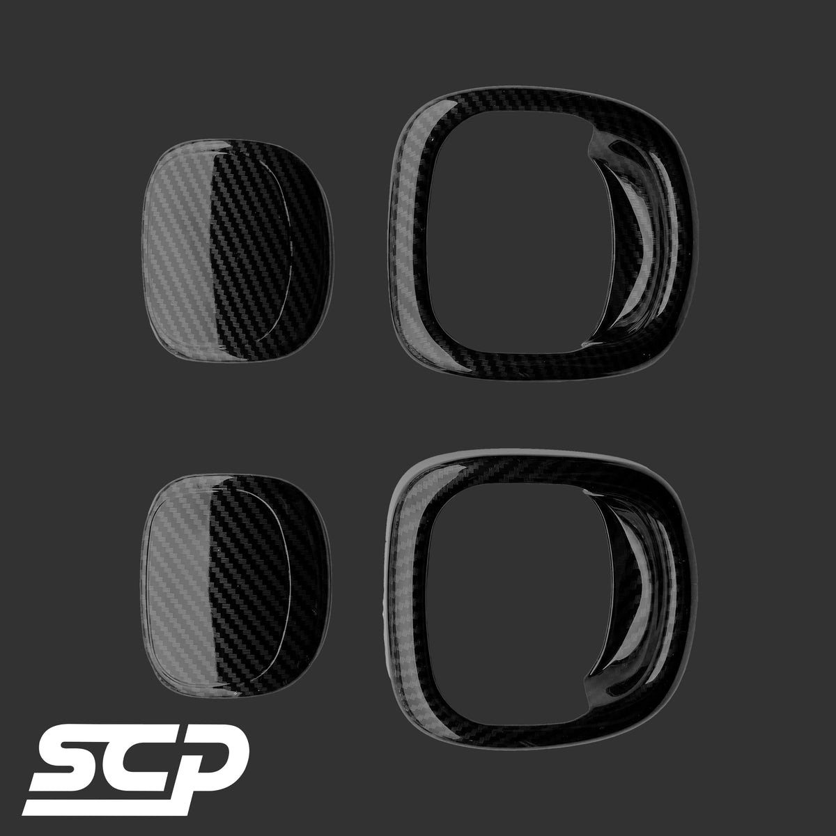 MINI F-Series Carbon Seat Handle Cover - SCP Automotive
