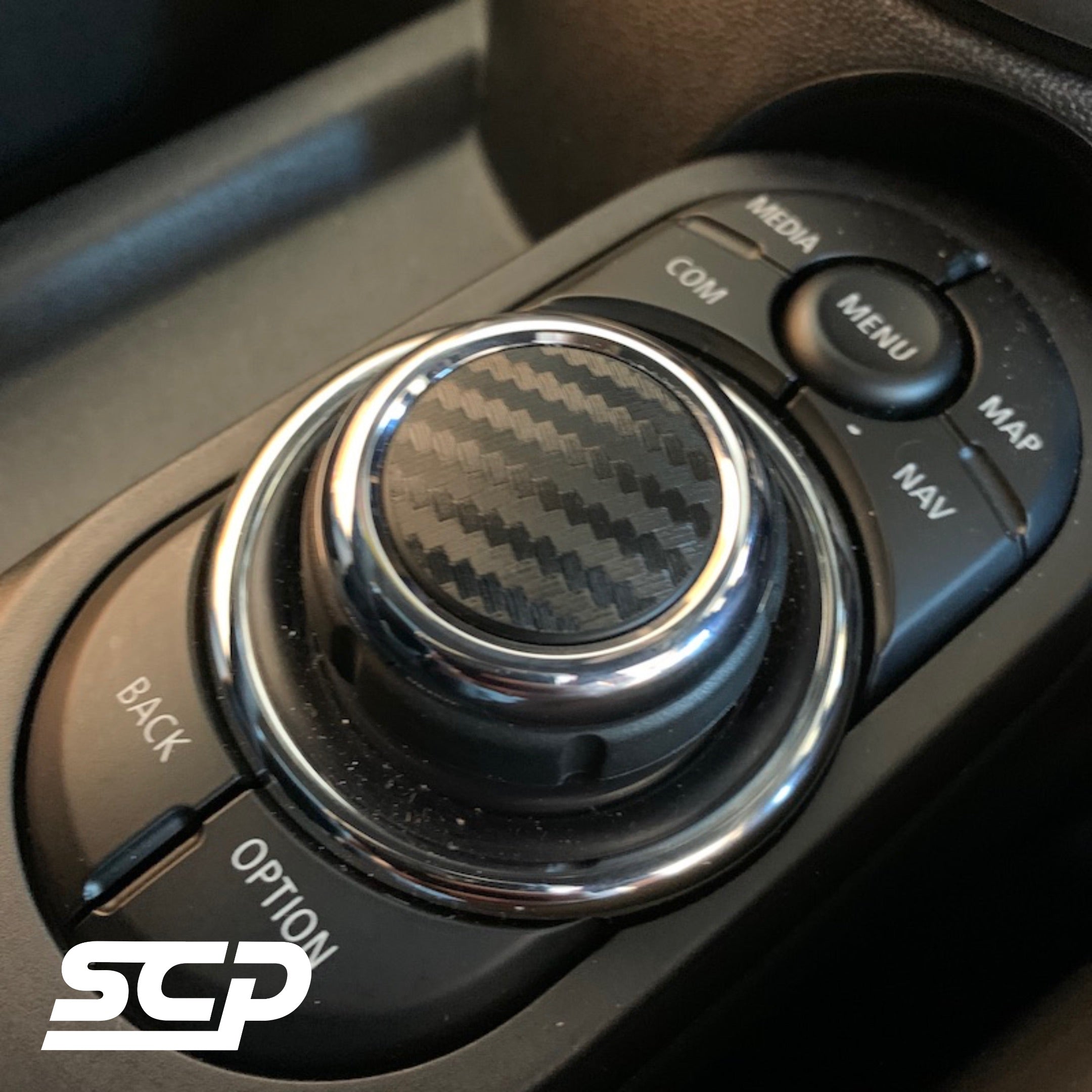 MINI F-Series iDrive Controller Button Decal - SCP Automotive