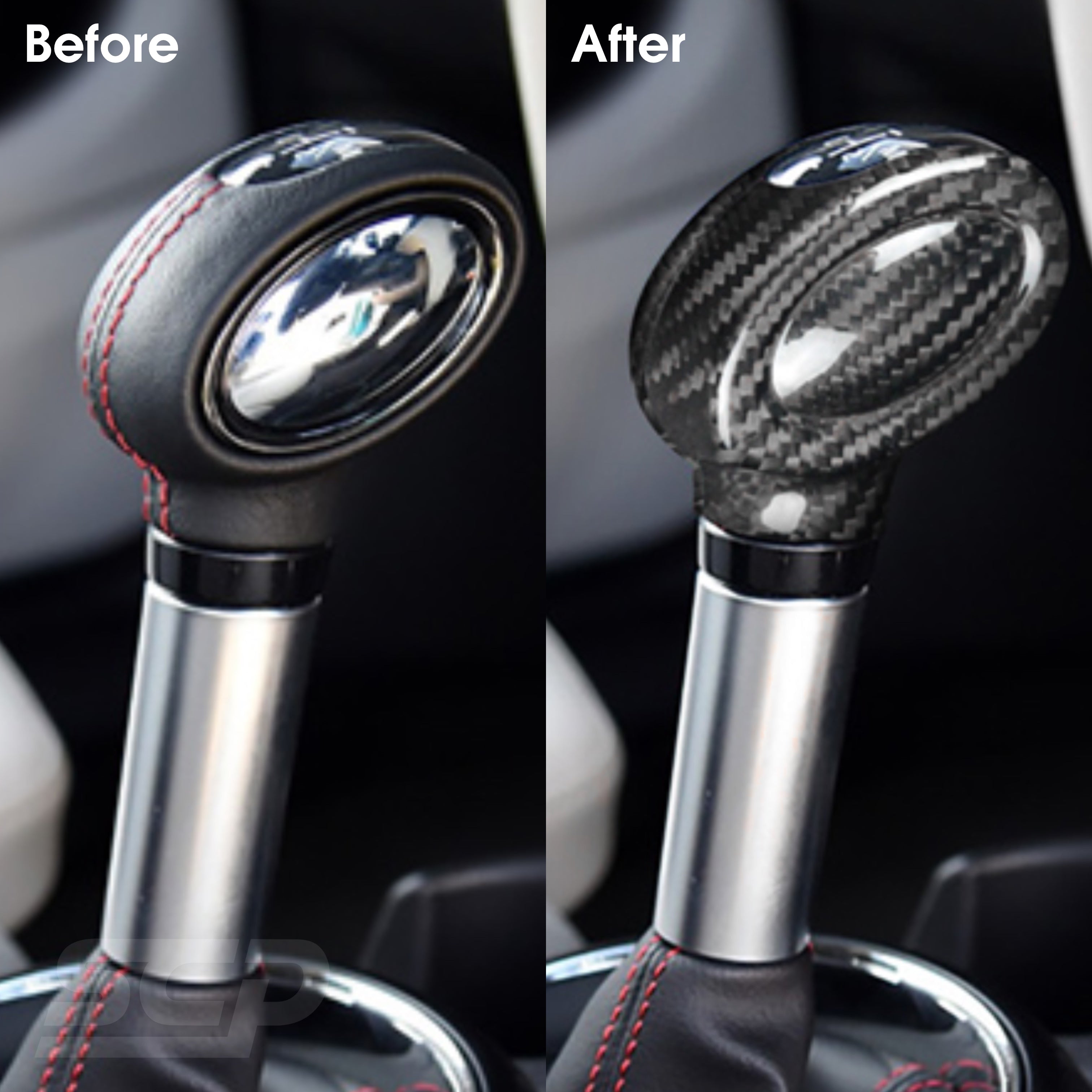 MINI F-Series Pre-LCI Automatic Gear Stick Carbon Fibre Cover