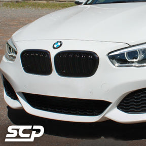 How to replace front grill on BMW F20/F21 facelift 
