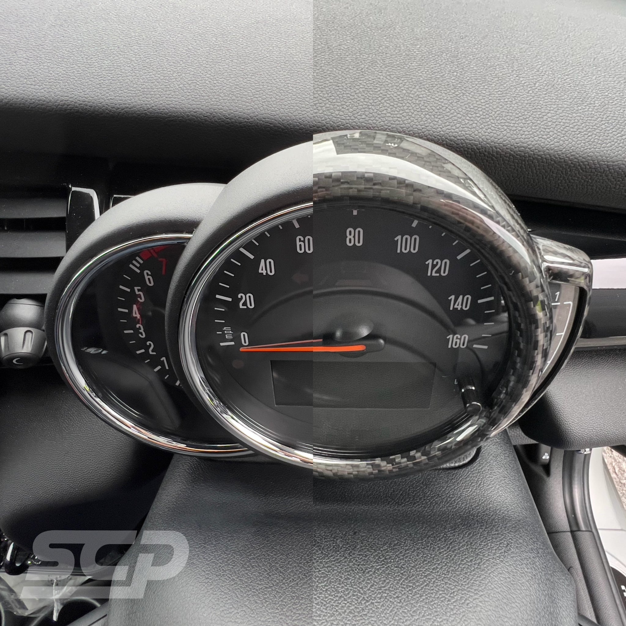 MINI F-Series Carbon Fibre Instrument Cluster Cover