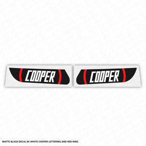 MINI F-Series LCI 2 Dynamic Sequential Indicator Faceplate Decal - Cooper
